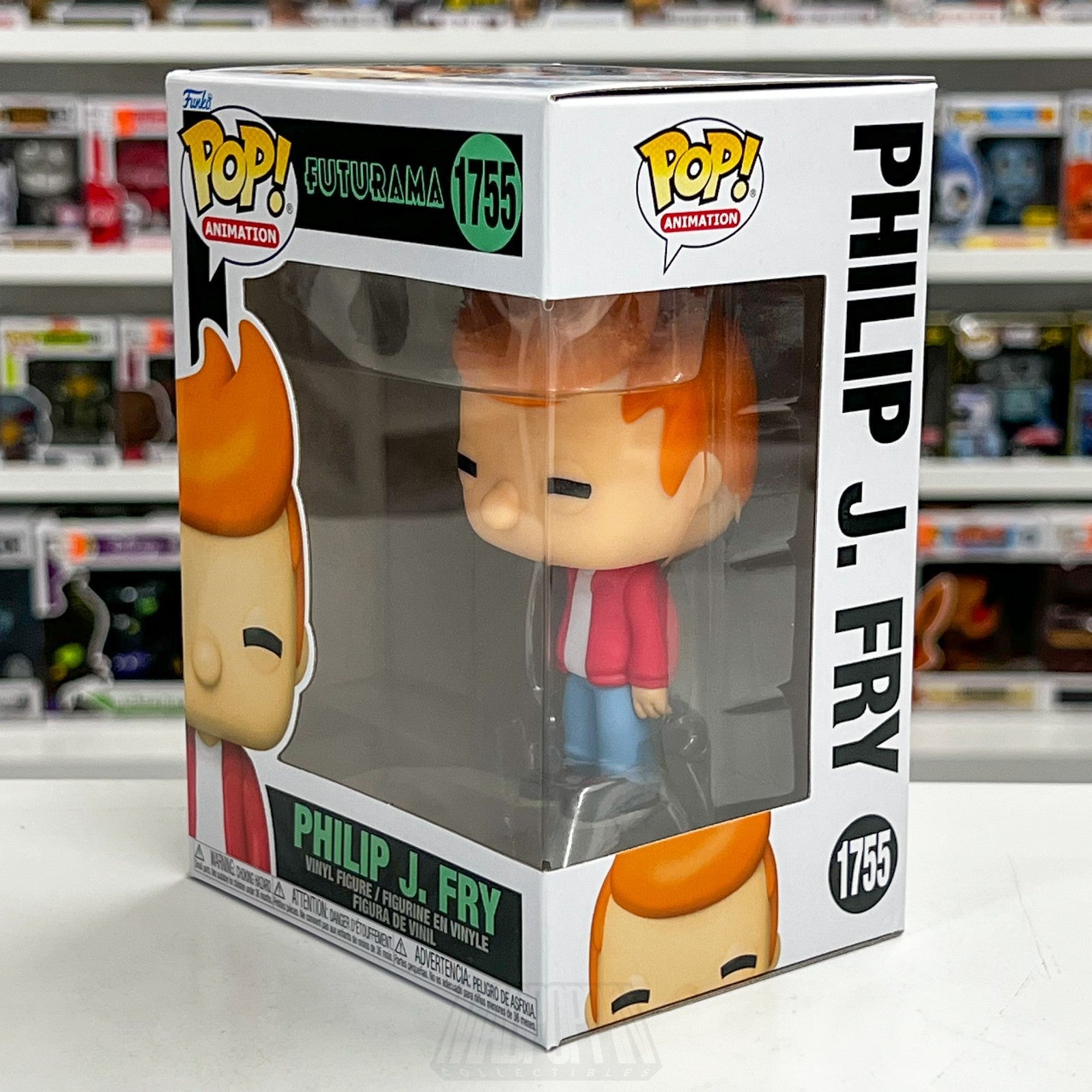 Funko Pop Animation Futurama Philip J Fry 1755 Sci-Fi TV Show Vinyl Figure Toy1