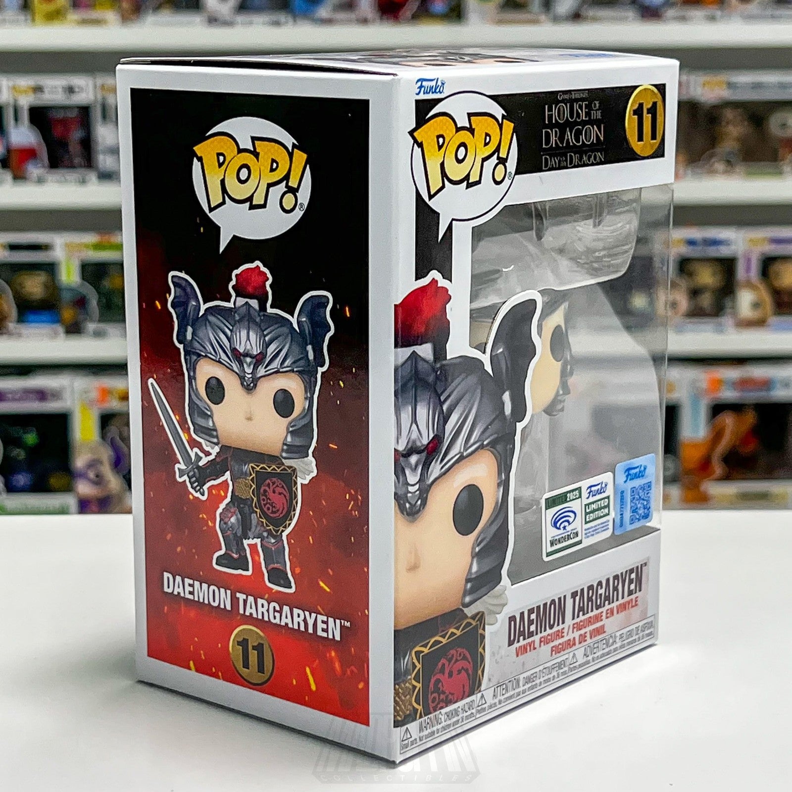 Funko Pop House of the Dragon Daemon Targaryen 11 WonderCon Limited Edition GOT