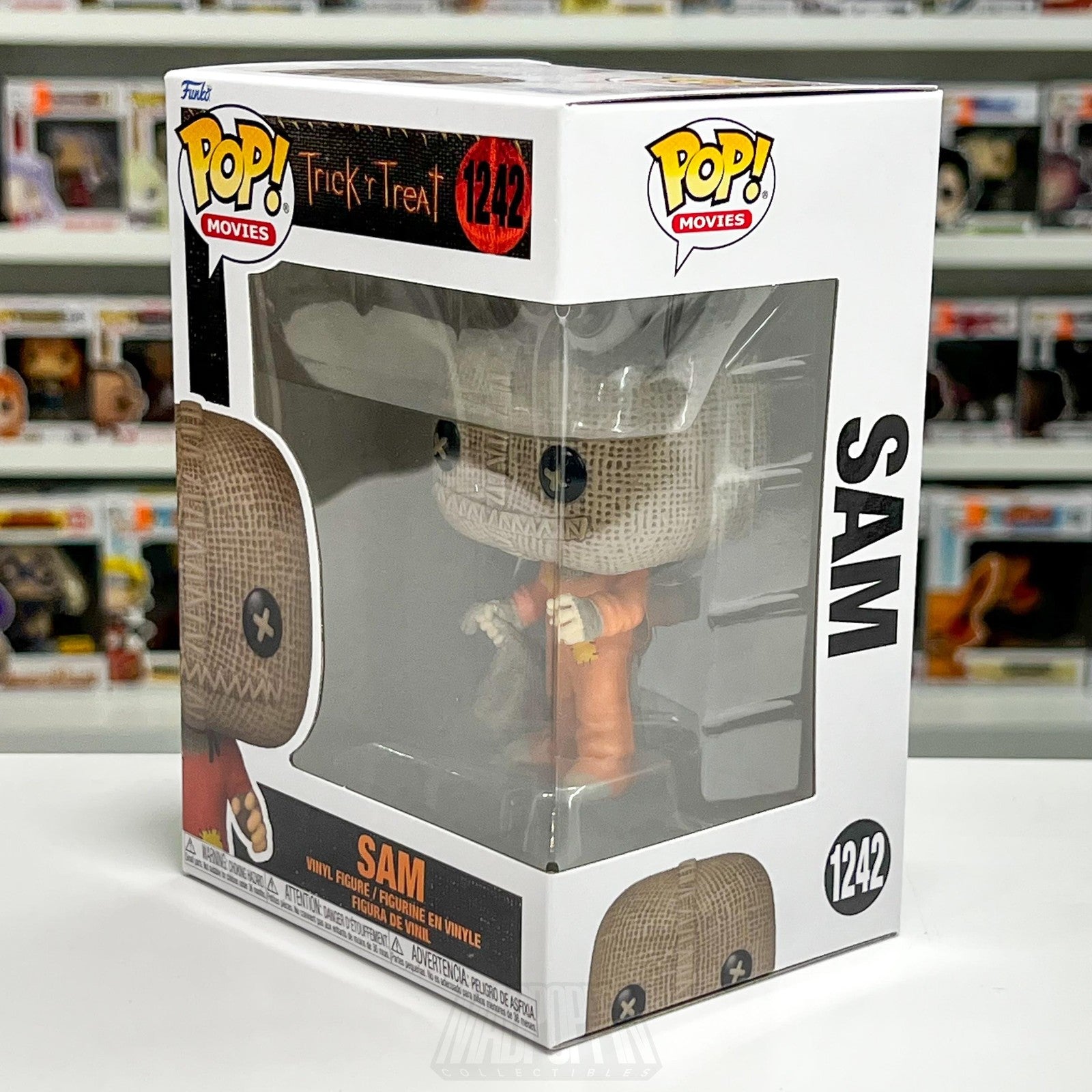 Funko Pop! Movies Trick 'r Treat Sam 1242 Vinyl Figure New Box Horror Samhain