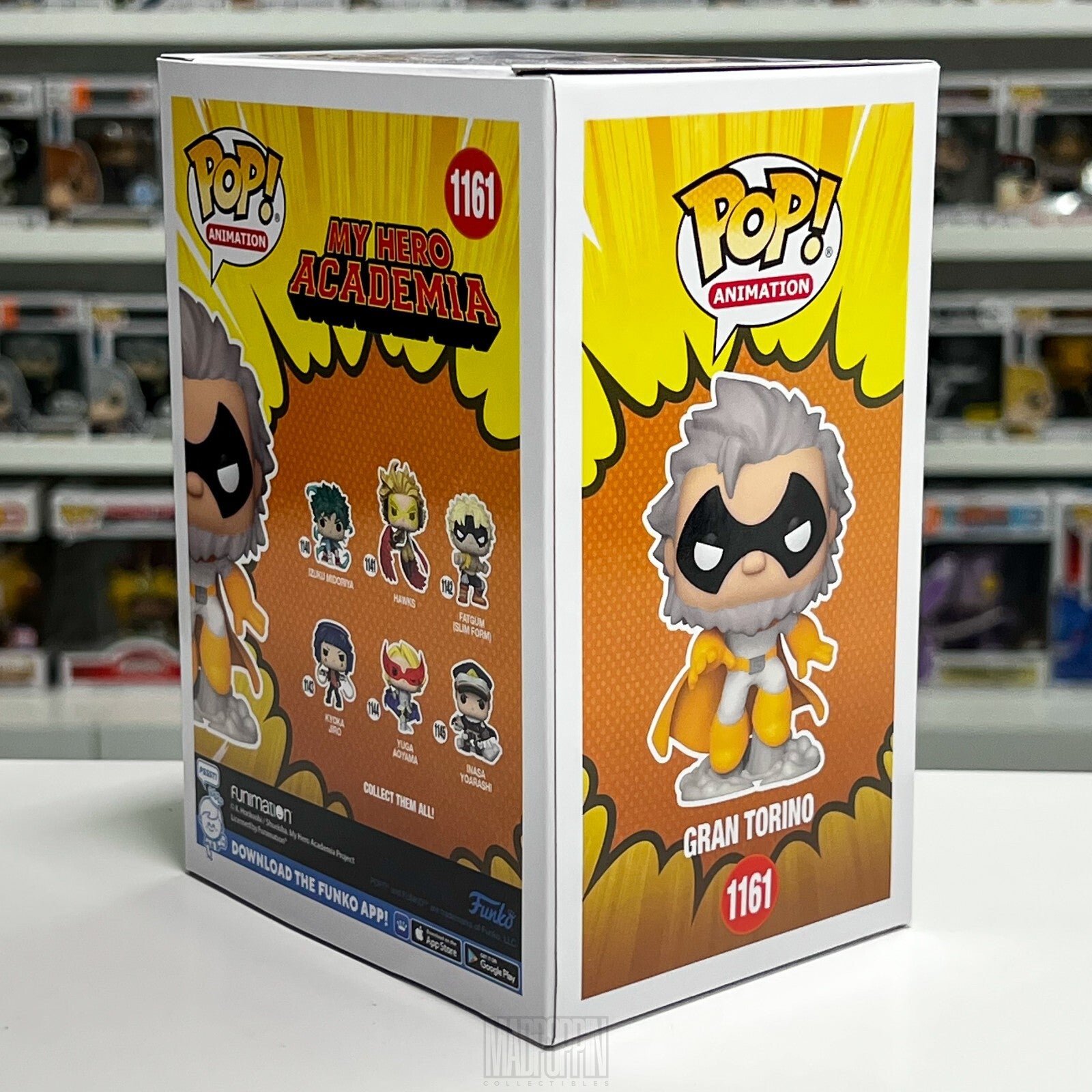 Funko Pop Anime My Hero Academia Gran Sorahiko Turino SDCC Official Sticker 1161
