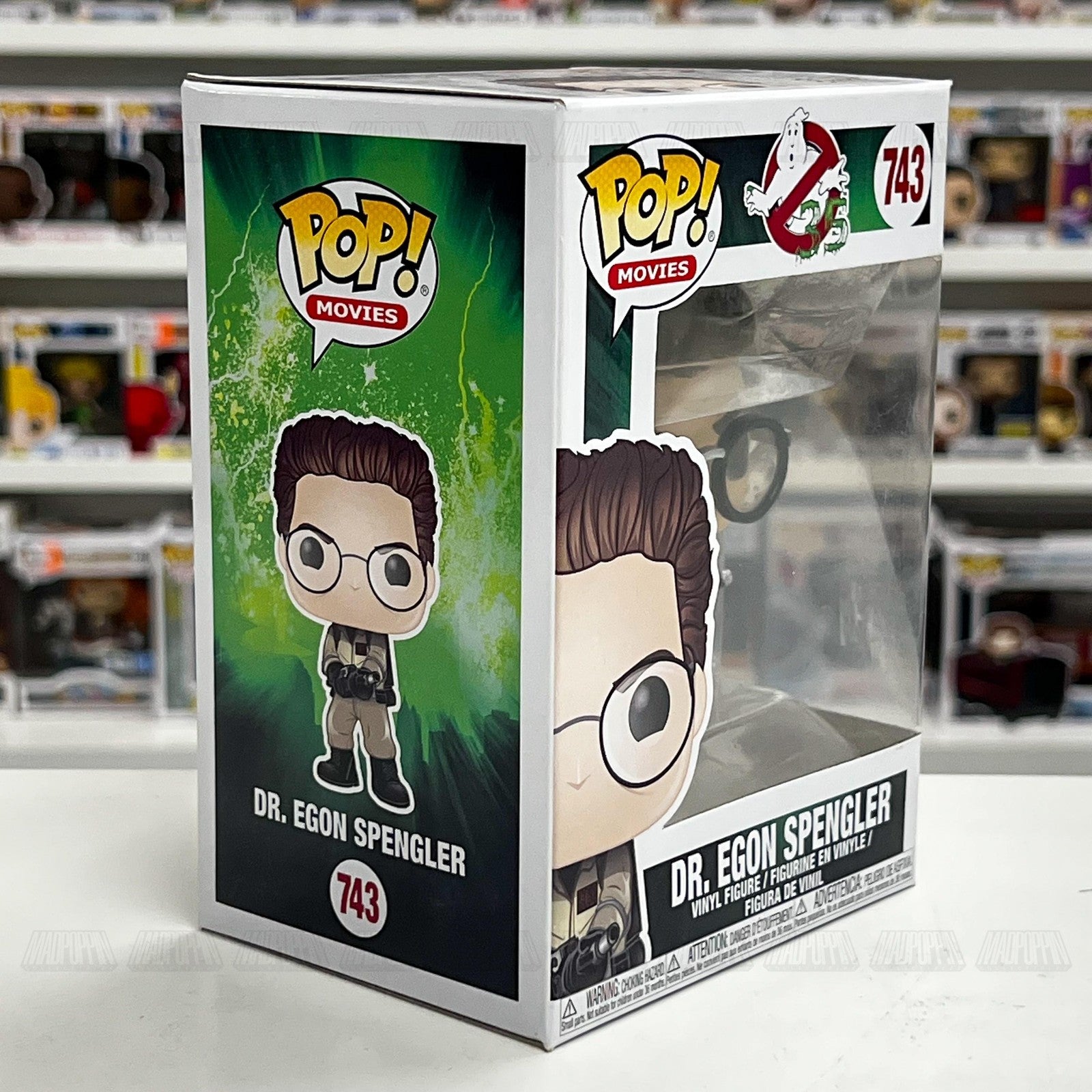 Funko Pop Movies Ghostbusters Dr. Egon Spengler #743 Vinyl Figure New in Box