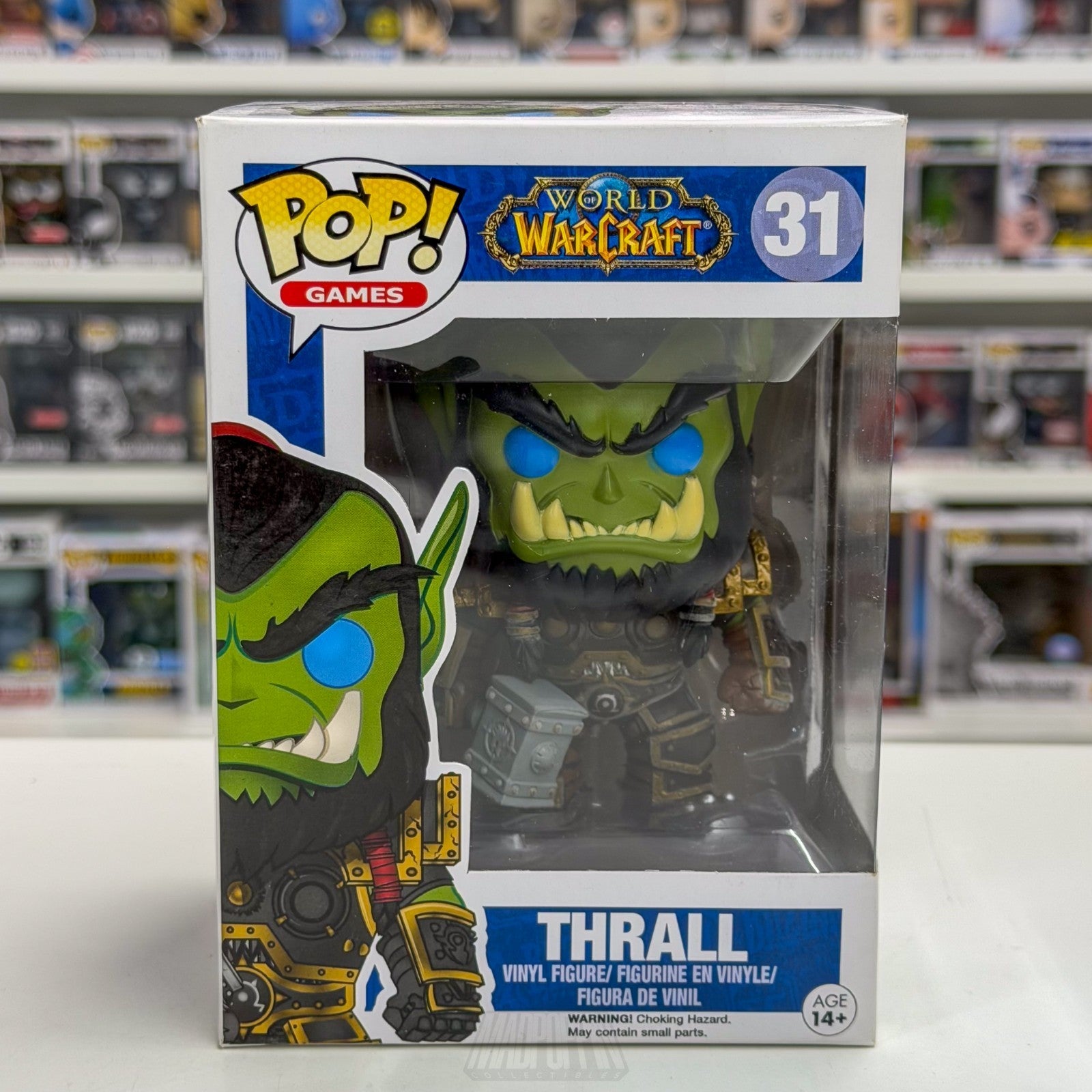 Funko Pop Video Games World Warcraft WoW Thrall 31 Orc Blizzard Toy Vinyl Figure0