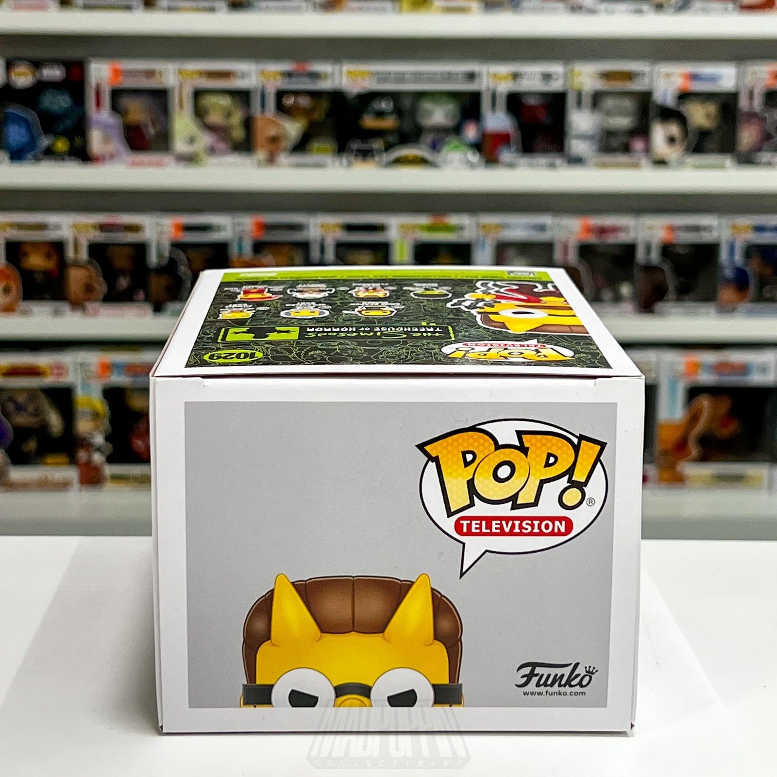 Funko Pop Simpsons Treehouse of Horror Devil Flanders 1029 Glow Special Edition