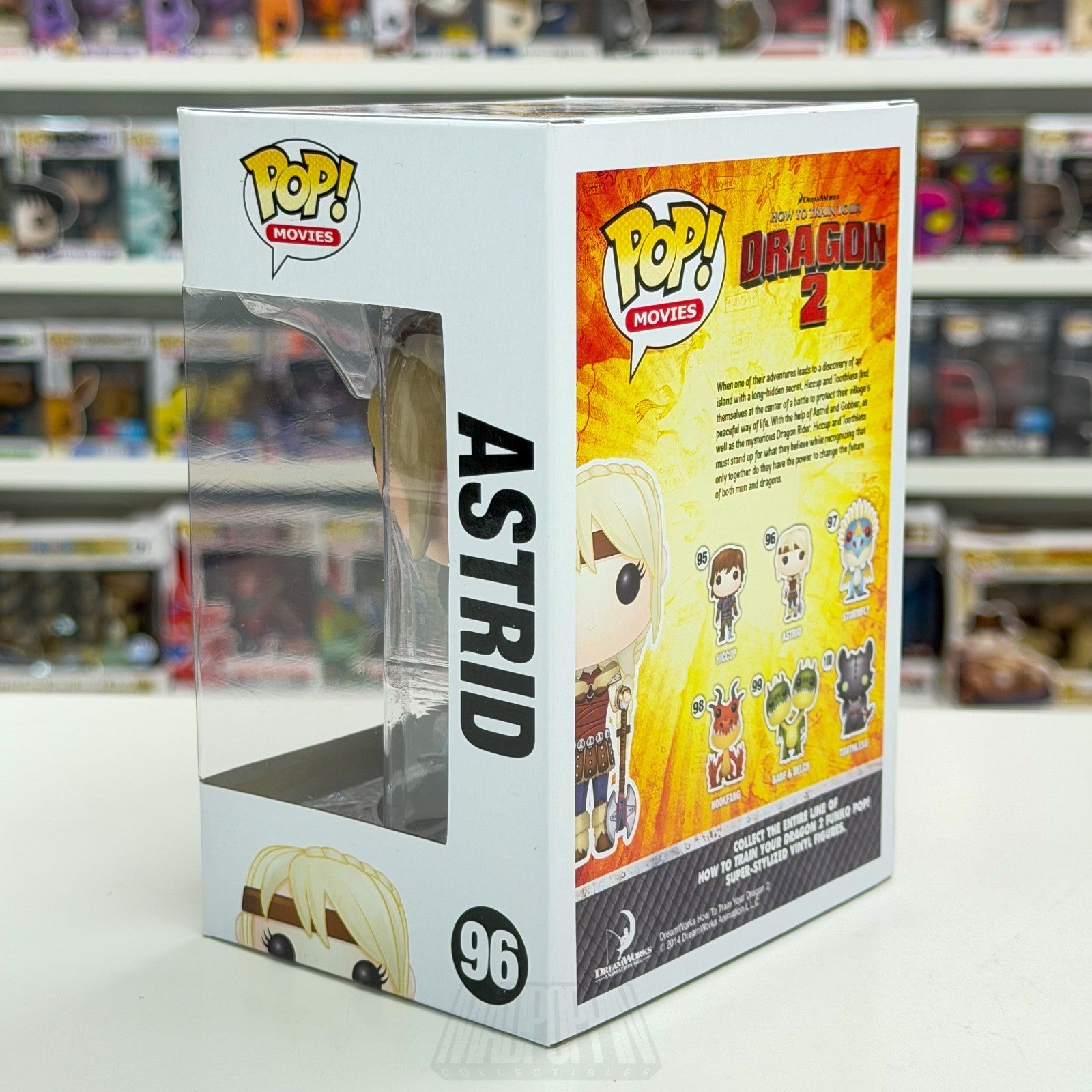 Funko Pop Movies How To Train Your Dragon 2 Astrid 96 Animated Toy Vinyl Figure2