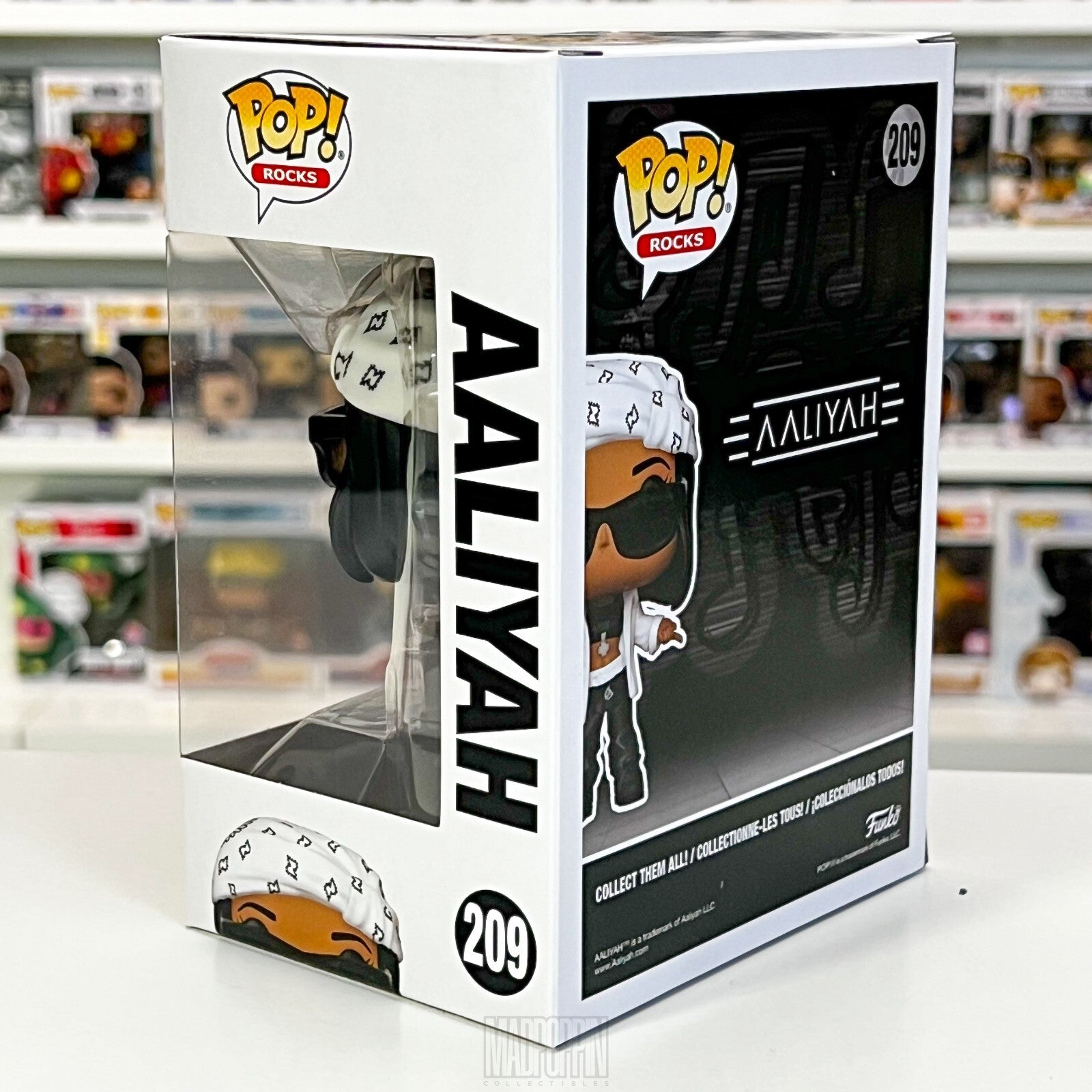 Funko Pop Rocks Aaliyah Sunglasses At Your Best Video R&B Singer Vaulted 209