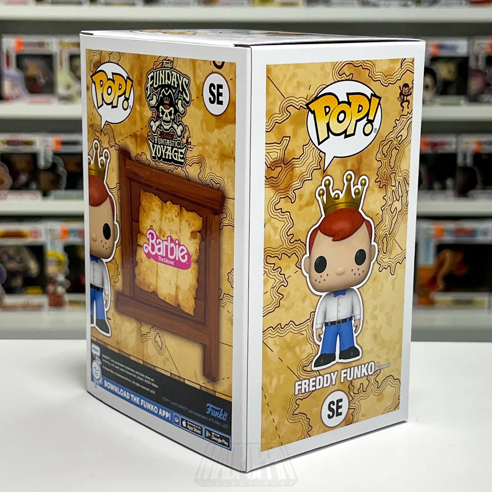Funko Pop Freddy Funko as Western Ken SE Funtastic Voyage 5000 PCS Barbie Movie