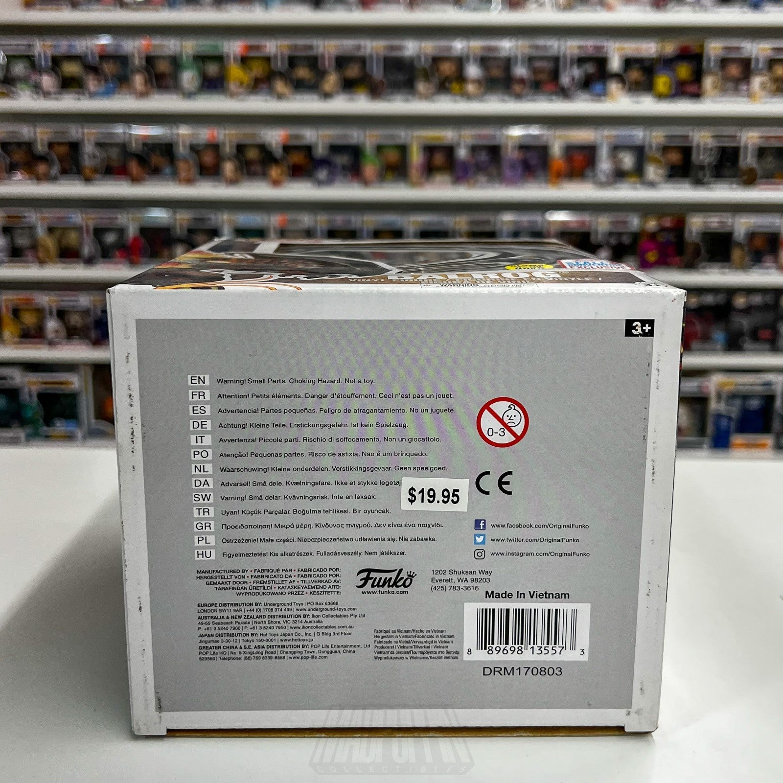 Funko Pop Movies Lord of the Rings LOTR Balrog Glow NYCC 448 6 Inch Vinyl Figure8