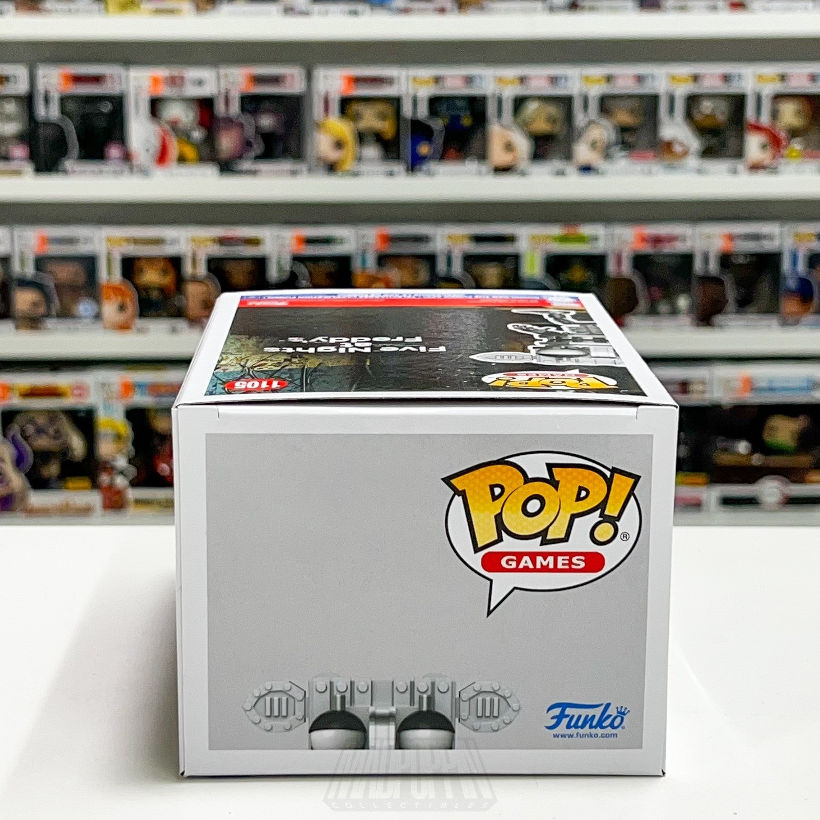 Funko Pop FNAF Five Nights Freddy's Endo-02 1105 NYCC Con Sticker Game Horror