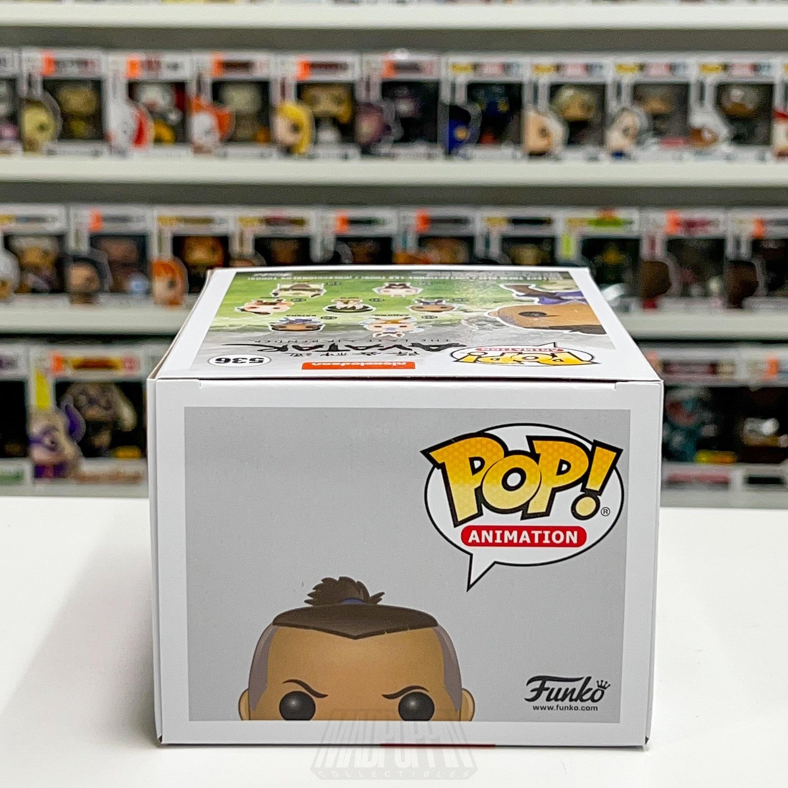 Funko Pop! Nickelodeon Animation Avatar The Last Airbender Sokka 536 Figure Toy