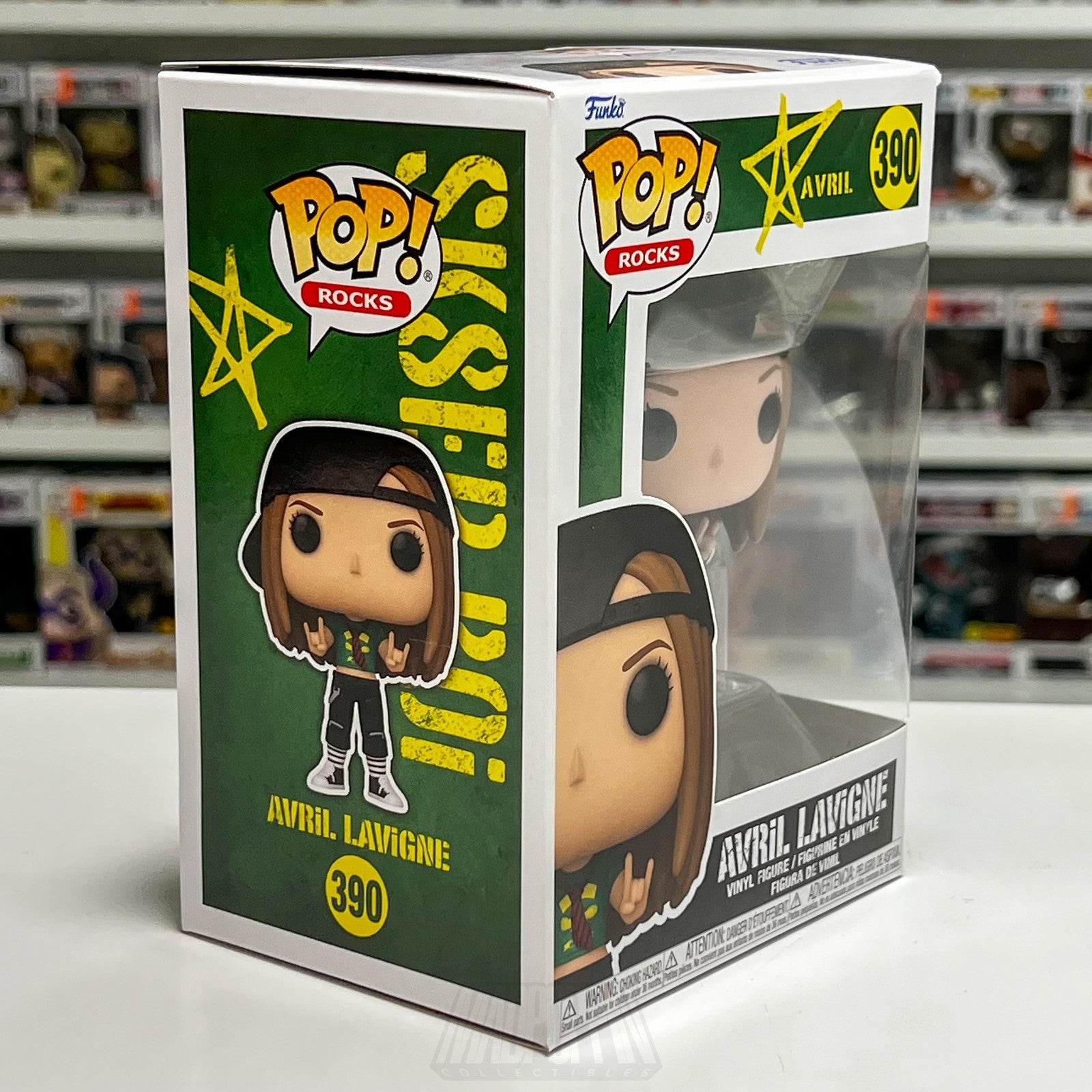Funko Pop! Rocks Avril Lavigne 390 Sk8er Boi Vinyl Figure New in Box Toy Punk