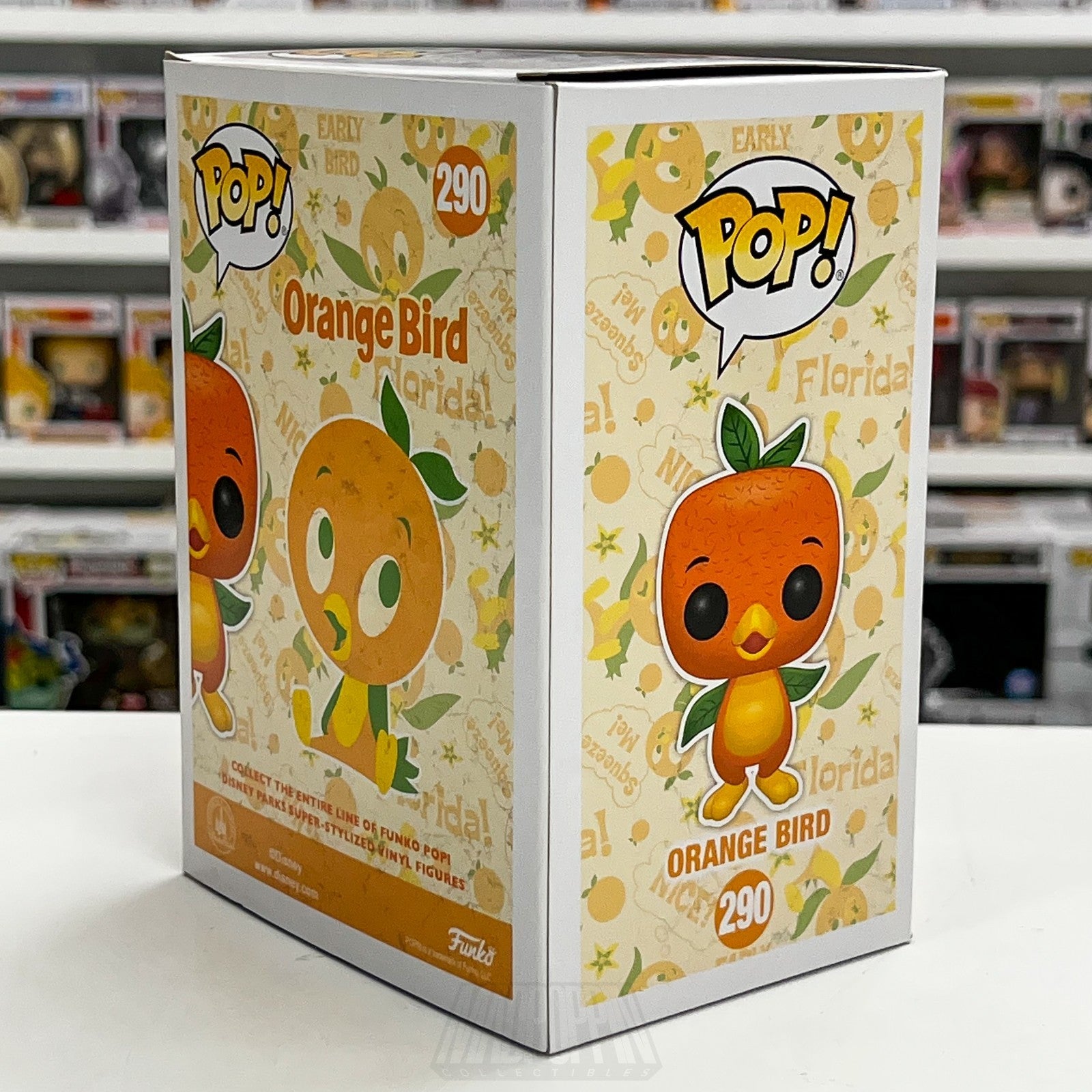 Funko Pop Disney Orange Bird Parks Exclusive 290 Florida World Toy Vinyl Figure4