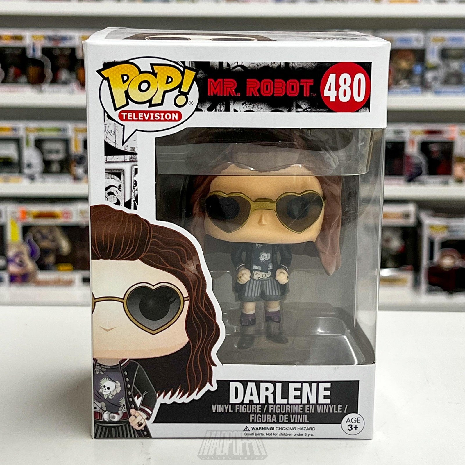 Funko Pop Mr. Robot Darlene #480 Vinyl Figure TV Series Collectible New in Box