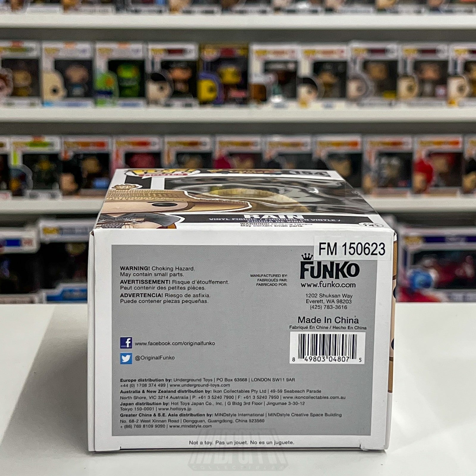 Funko Pop Movies Big Trouble In Little China Rain 154 Action Comedy Vinyl Figure7