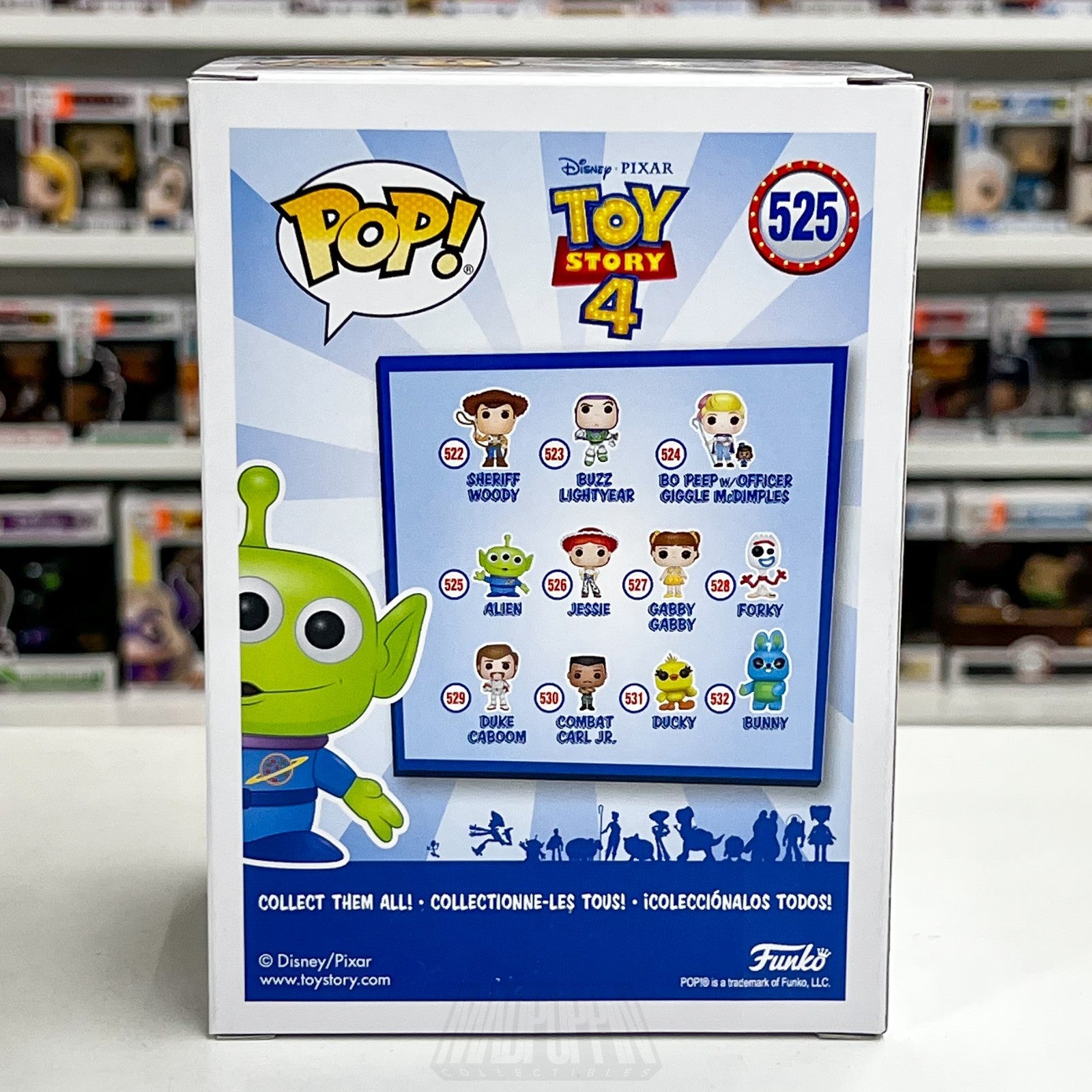 Funko Pop Disney Pixar Toy Story 4 Alien 525 Vinyl Figure 2019 Little Green Men3