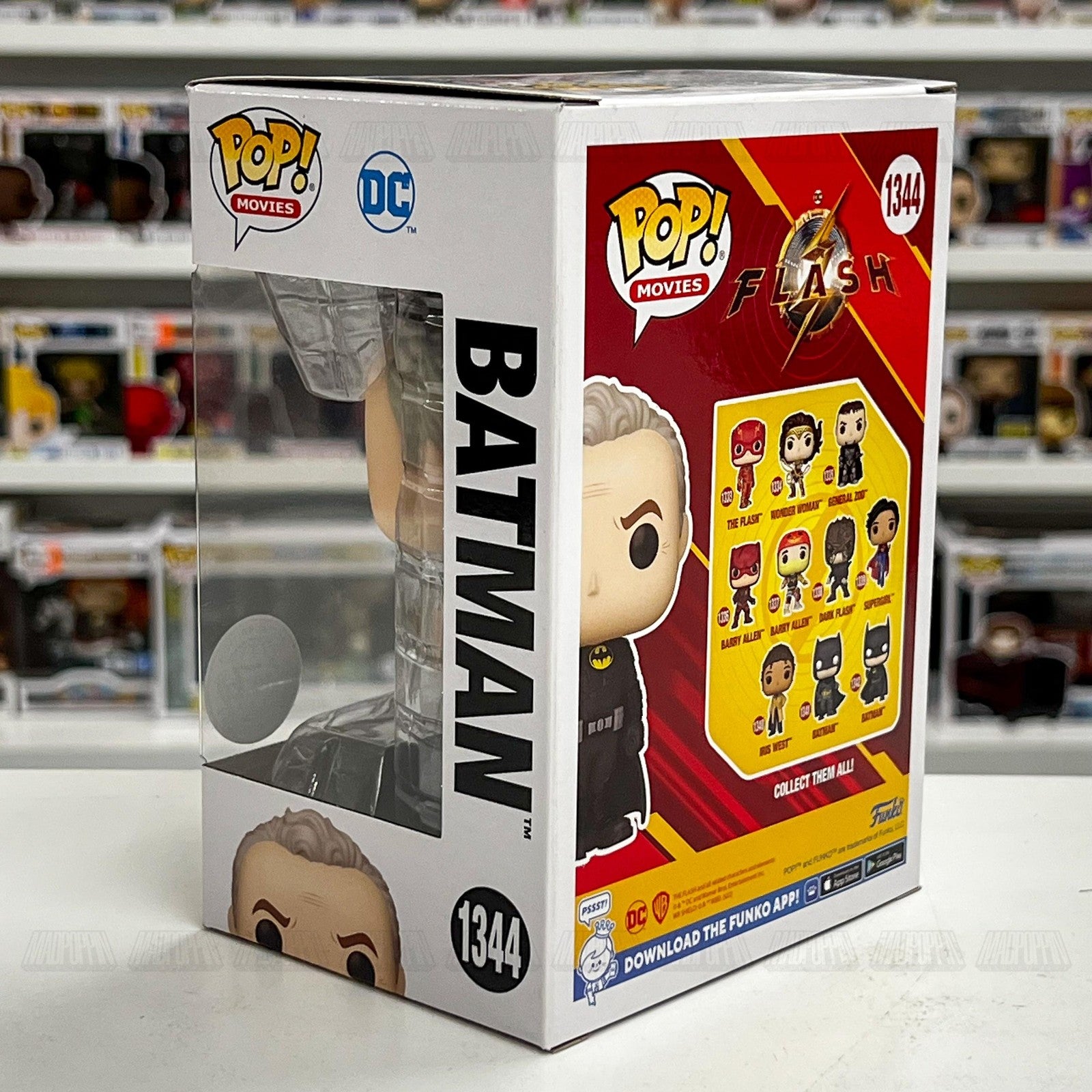 Funko Pop Movies The Flash Batman #1344 Vinyl Figure Special Edition DC Comics