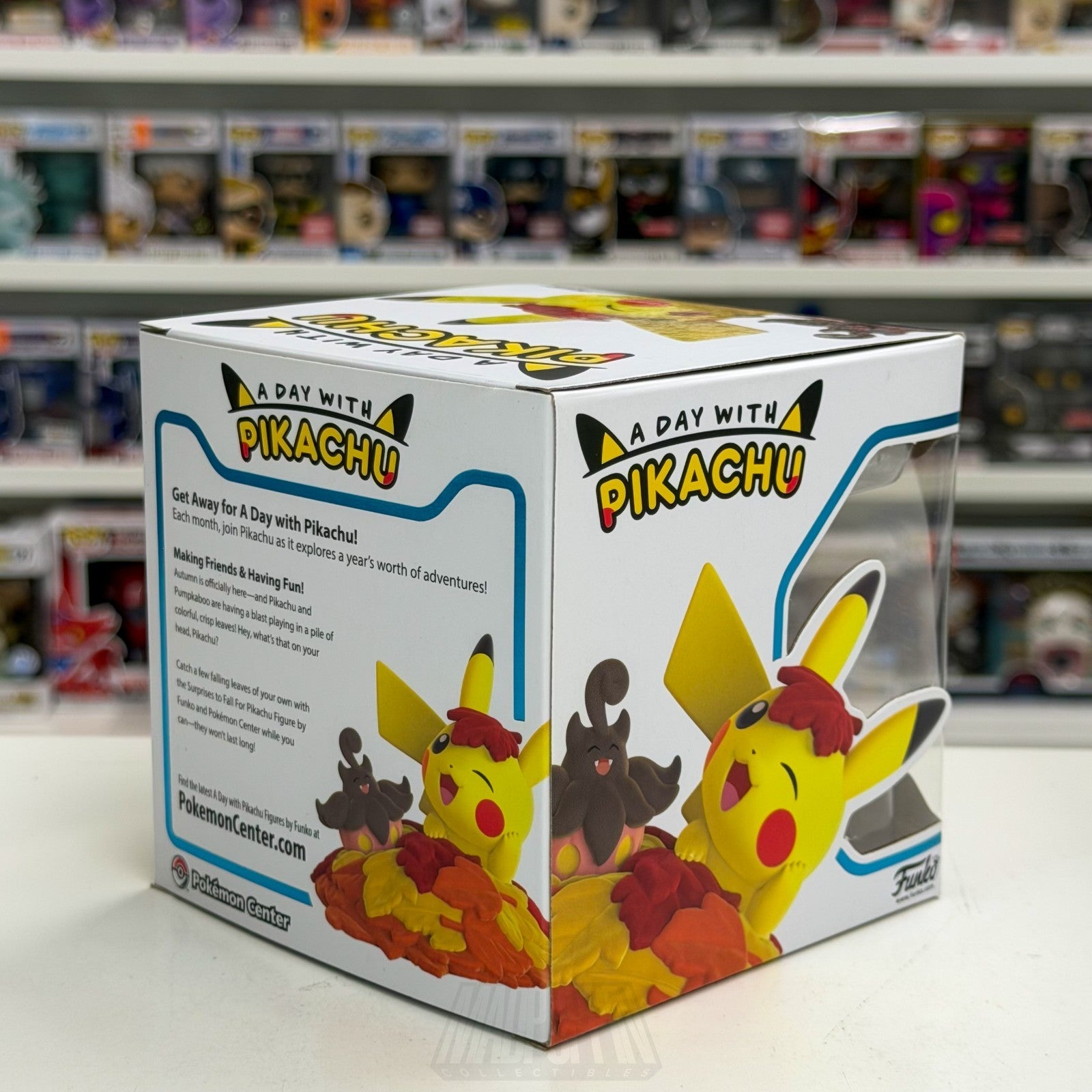 Funko A Day With Pikachu Surprises to Fall For Pokémon Center TCG Vinyl Figure4