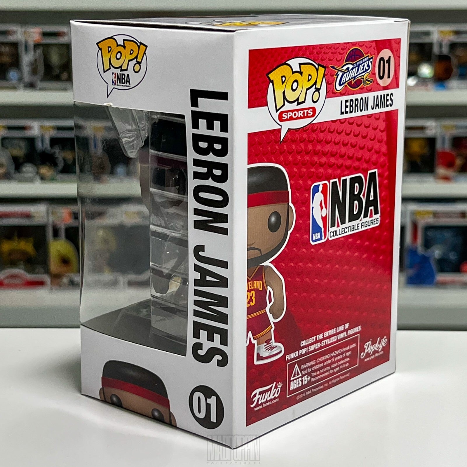 Funko Pop Sports NBA Basketball Cleveland Cavaliers Lebron King James Vaulted 01