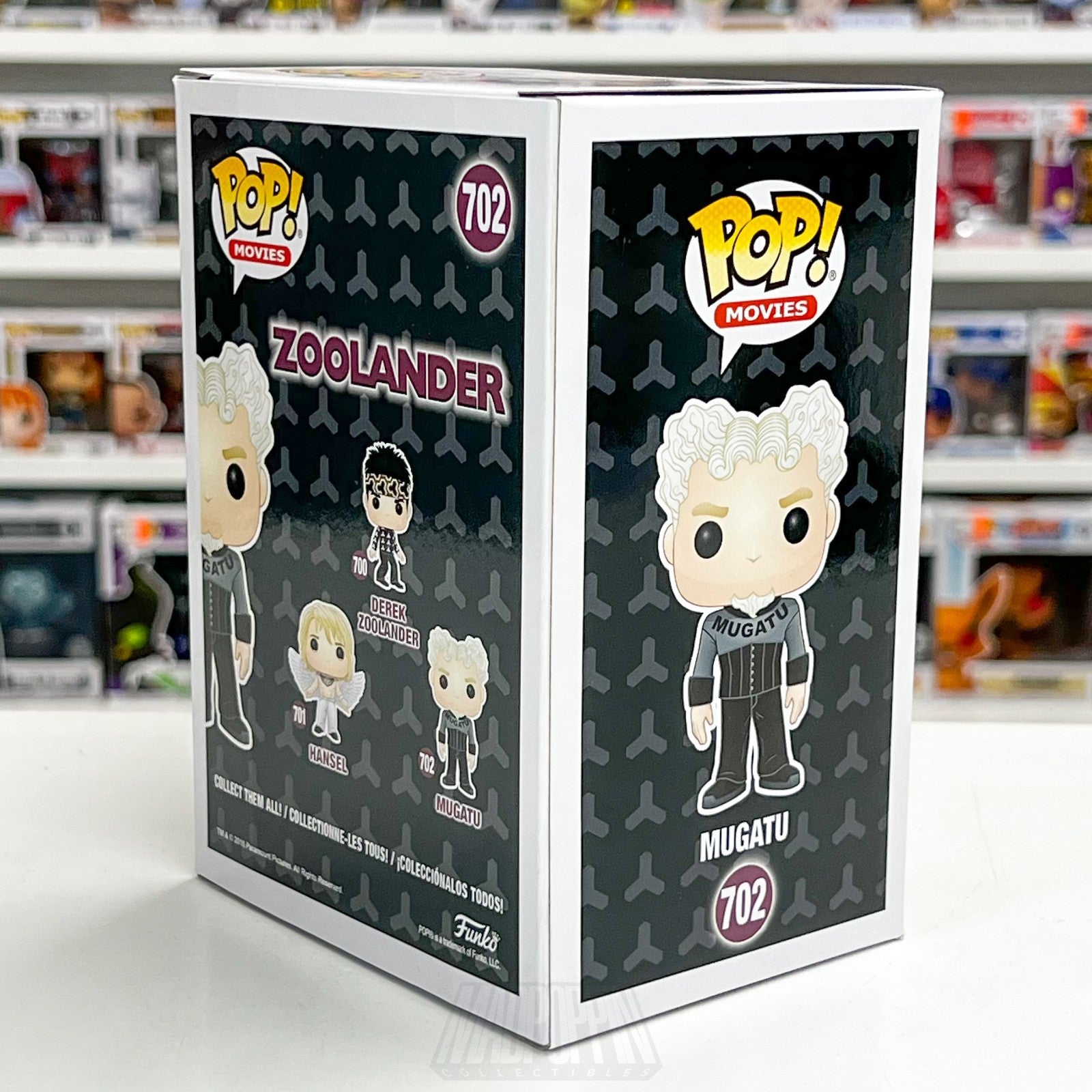 Funko Pop Movies Zoolander Mugatu 702 American Comedy Will Ferrell Vinyl Figure4