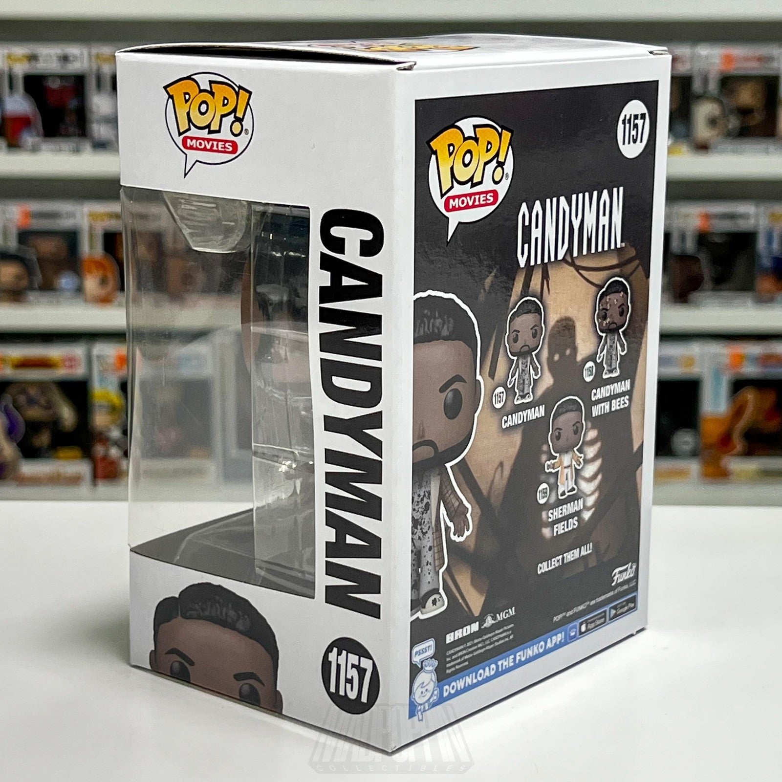 Funko Pop Movies Candyman #1157 Vinyl Figure New In Box Horror Collectible Toy