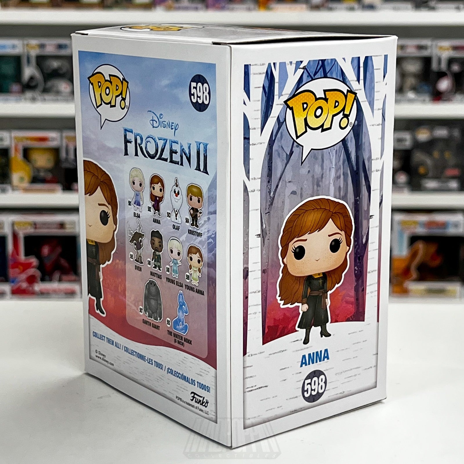 Funko Pop Disney Frozen 2 Anna of Arendelle Travel Gear 598 Princess Toy Figure4
