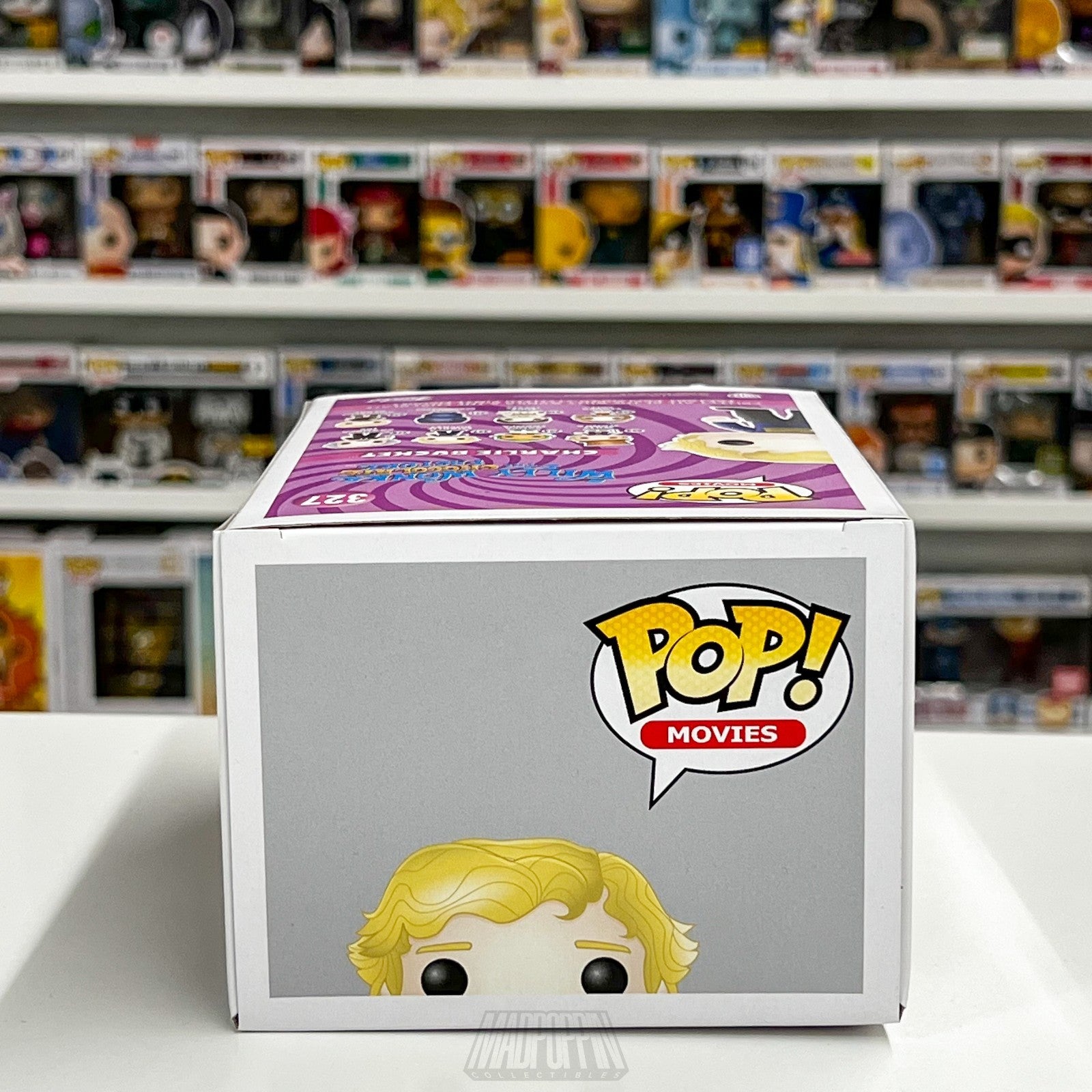 Funko Pop Movies Willy Wonka Chocolate Factory Charlie Bucket Golden Ticket 327