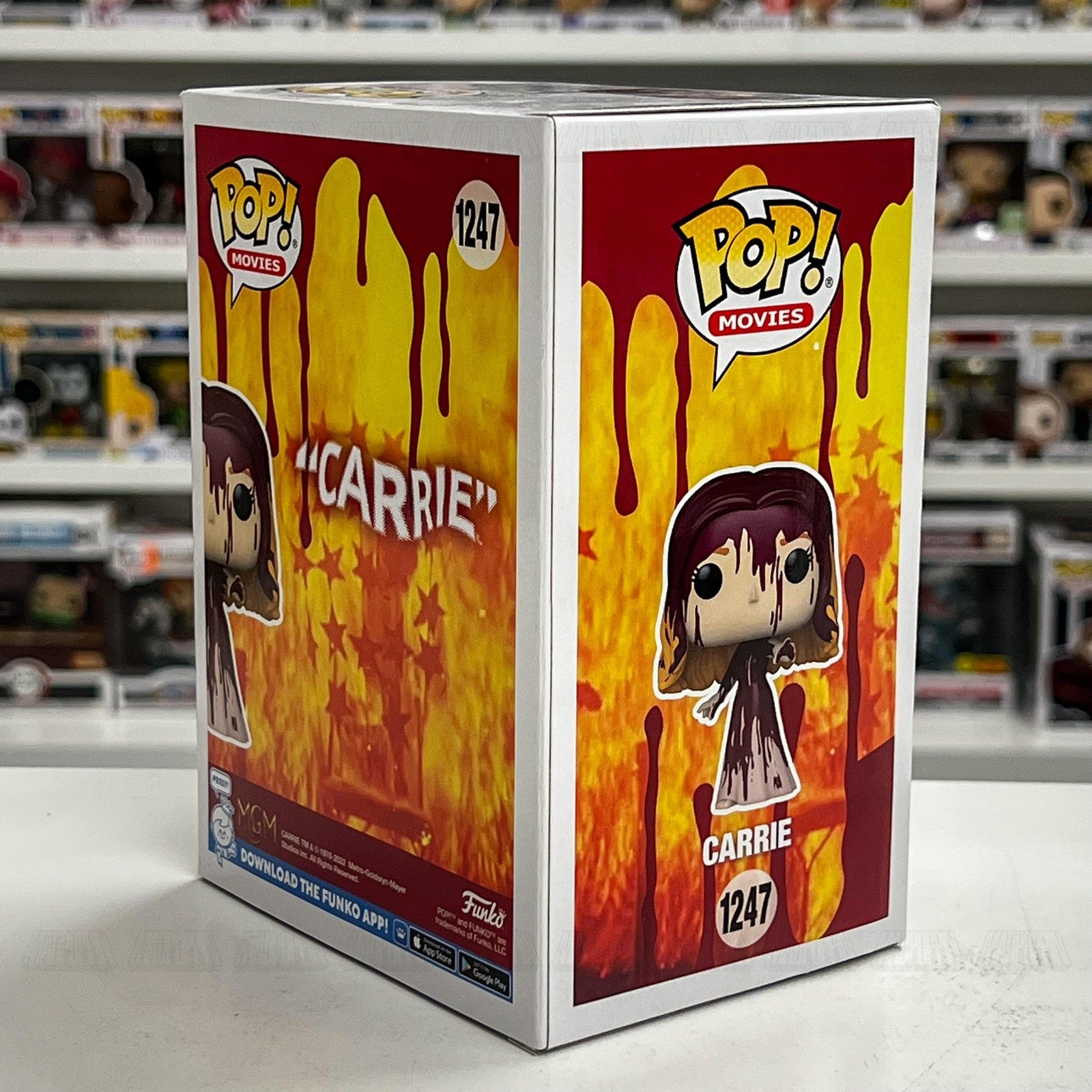 Funko Pop Movies Carrie 1247 Vinyl Figure Horror Stephen King Collectible New