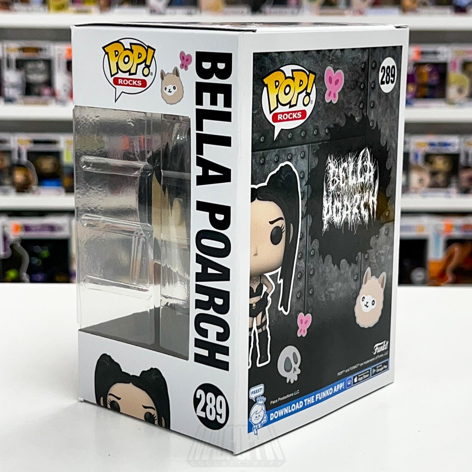 Funko Pop Rocks Bella Poarch #289 Vinyl Figure with Box POP! Rocks Collectible2