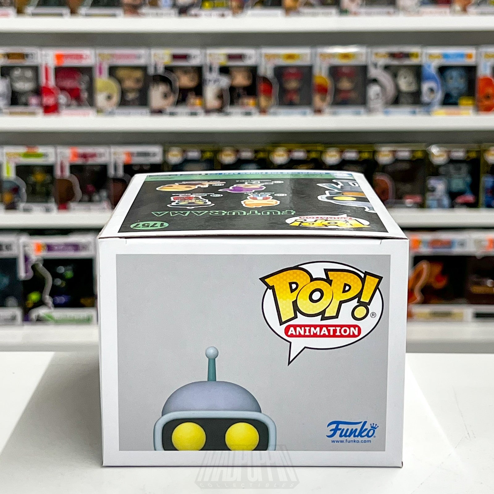 Funko Pop Animation Futurama Bender Specialty Series Chase Glow 1757 Figure Toy7