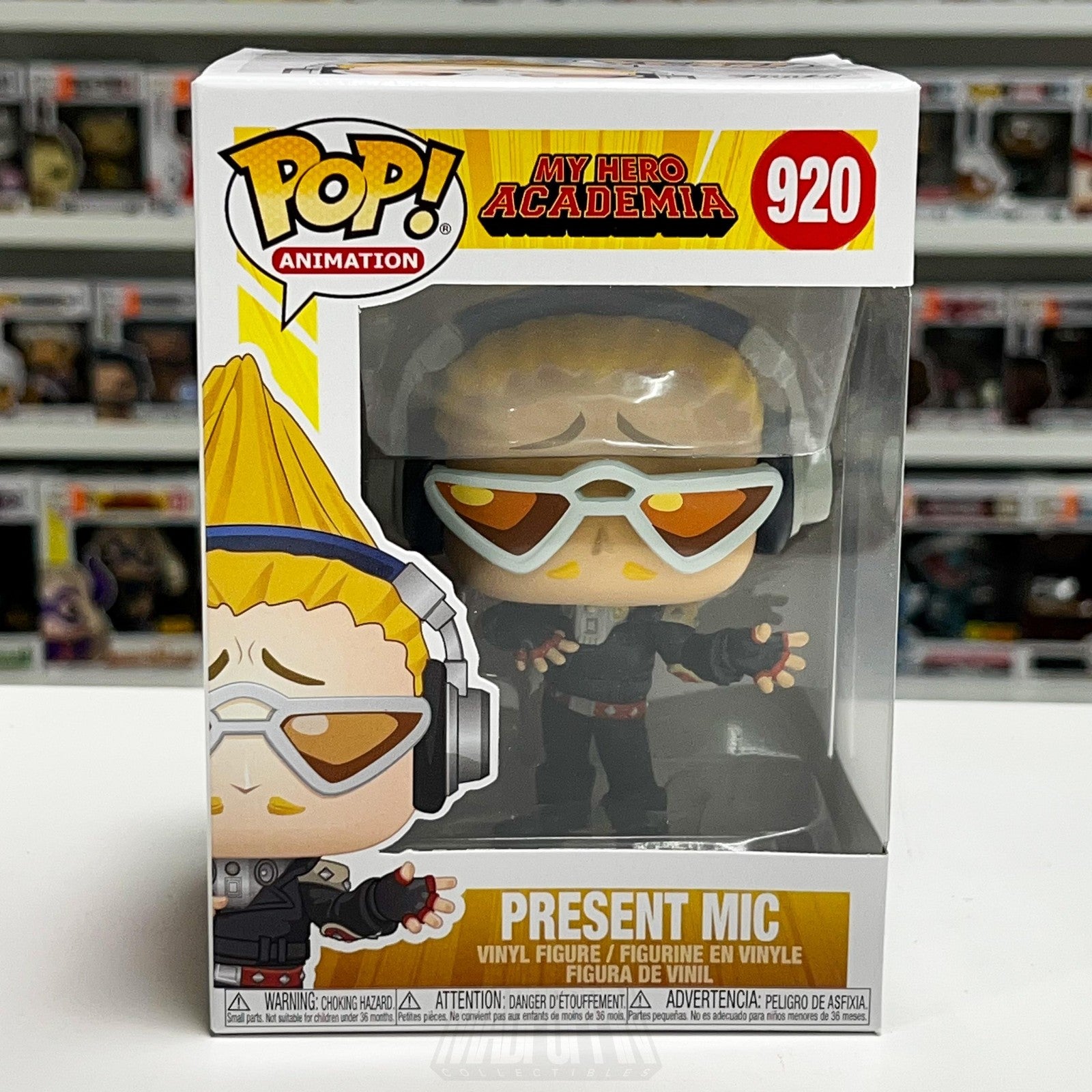 Funko Pop! Animation My Hero Academia Present Mic 920 Vinyl Figure MHA Anime Toy