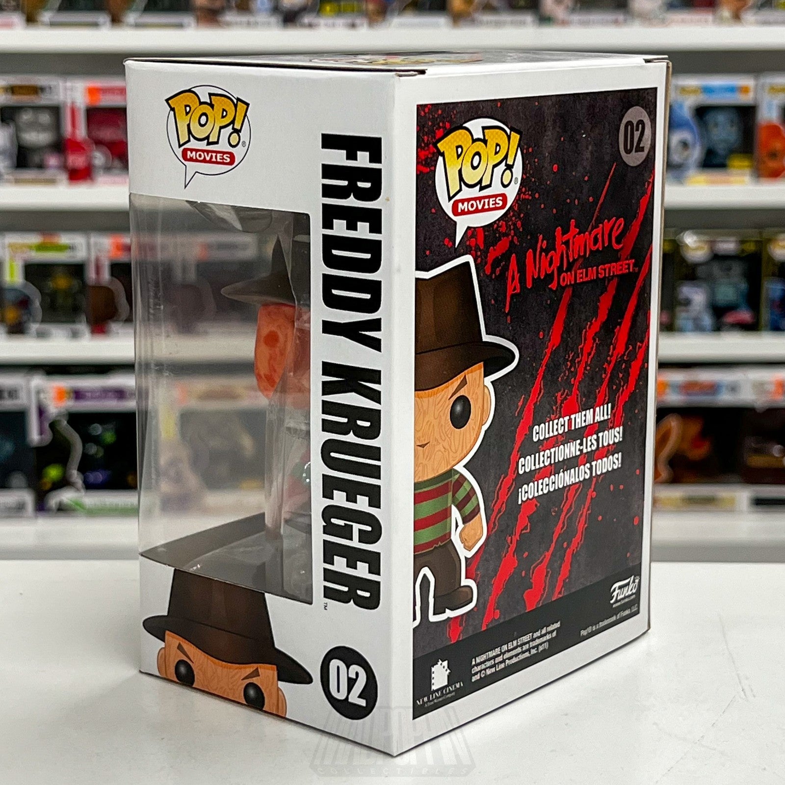Funko Pop Movies A Nightmare On Elm Street Freddy Krueger 02 Horror Vinyl Figure2