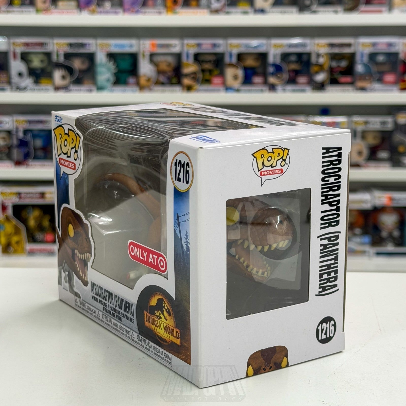 Funko Pop Movies Jurassic World Atrociraptor Panthera Target 1216 Vinyl Figure1