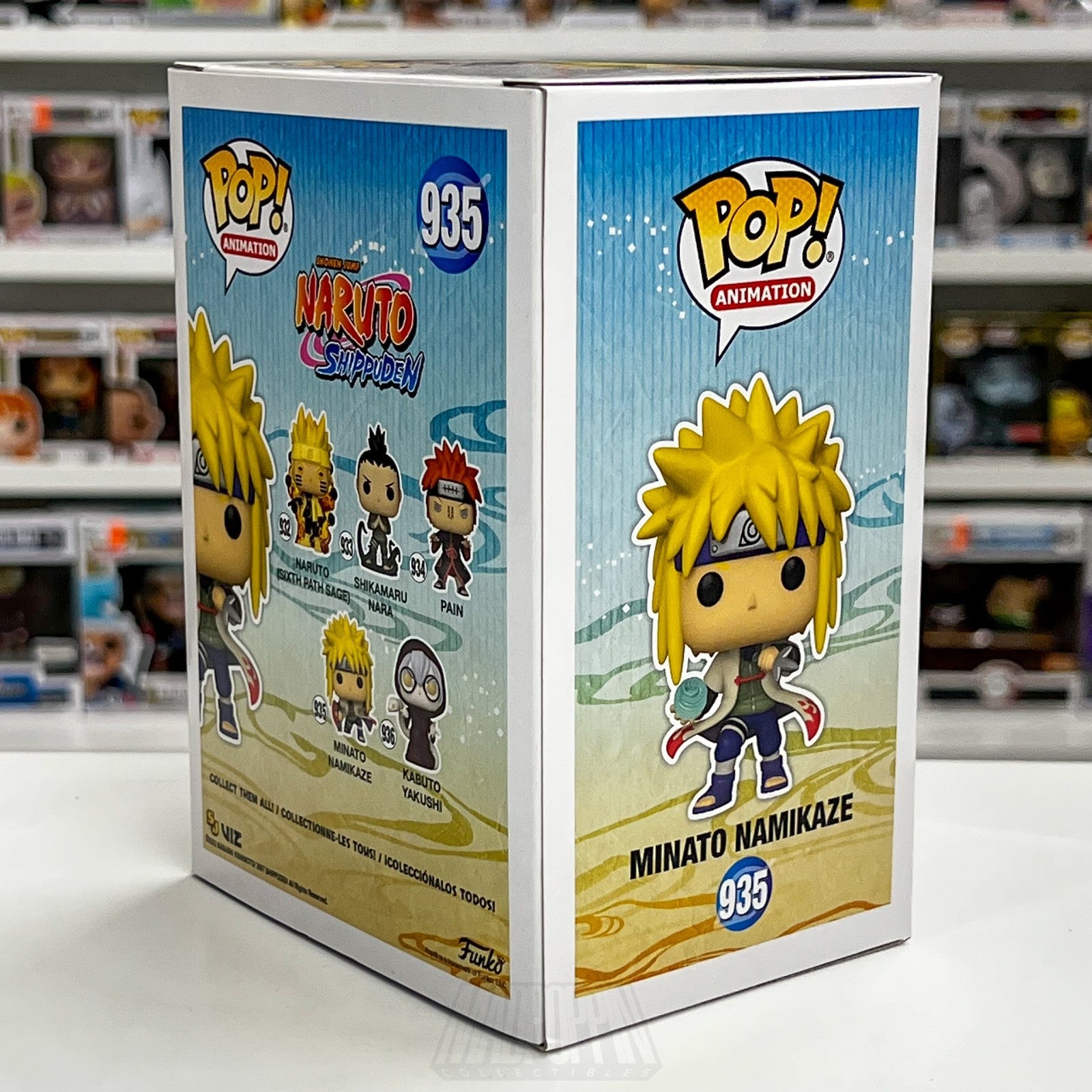 Funko Pop Anime Naruto Minato Namikaze Chase Glow AAA Exclusive 935 Vinyl Figure5