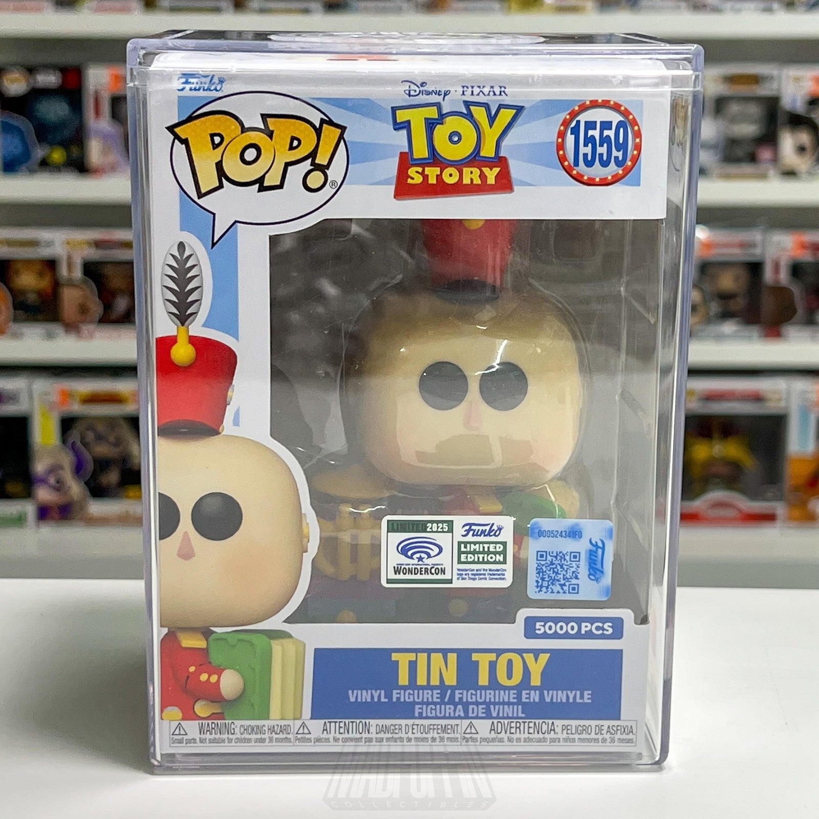 Funko Pop Toy Story Tin Toy 1559 Disney Pixar Limited 5000 PCS Exclusive Vinyl