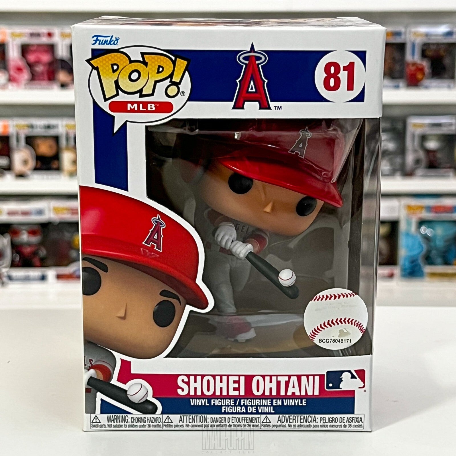Funko Pop MLB Baseball Los Angeles Angels Shohei Ohtani Batting Vaulted Japan 81