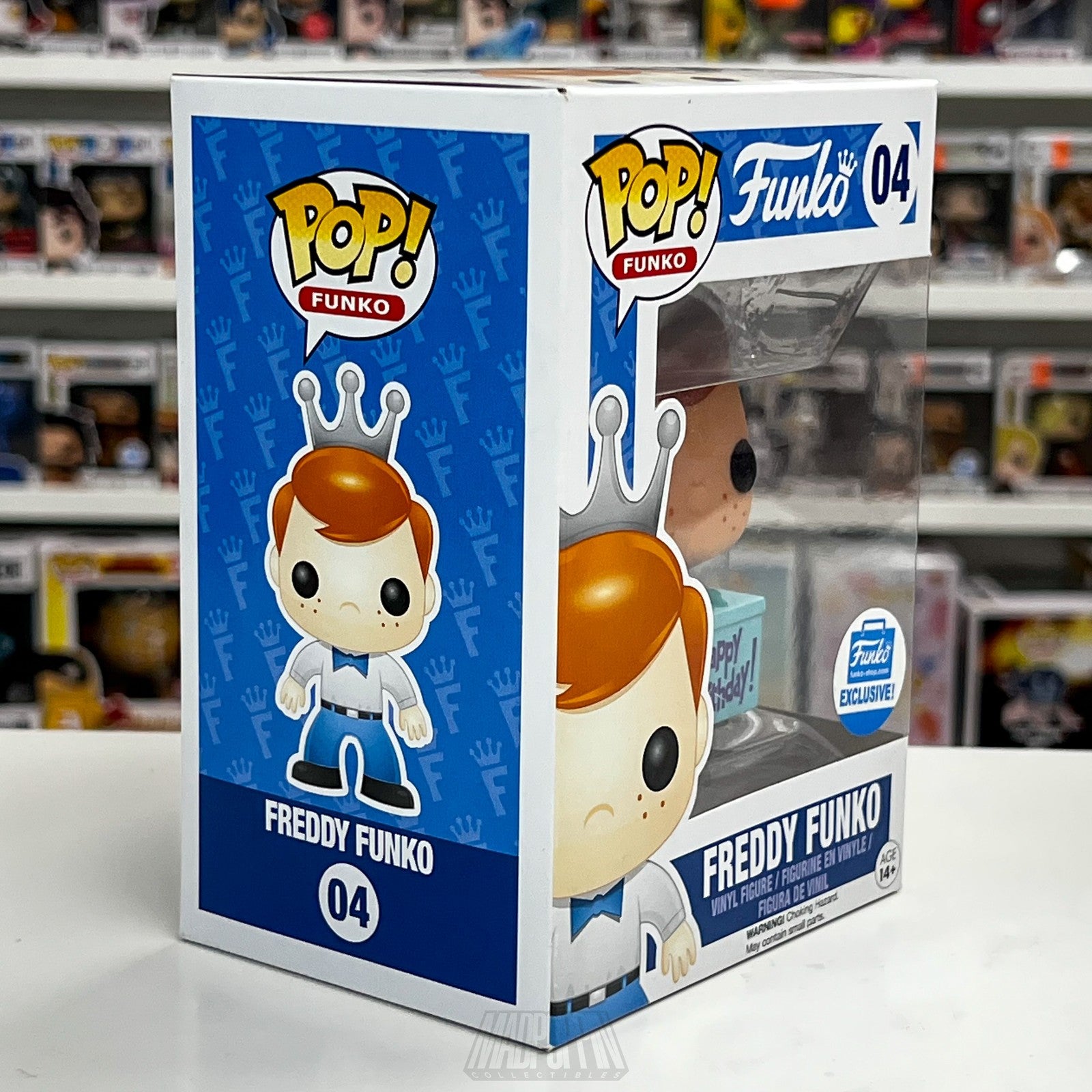 Funko Pop Freddy Happy Birthday Figure 04 Funko-Shop Exclusive 2016 Vinyl Toy