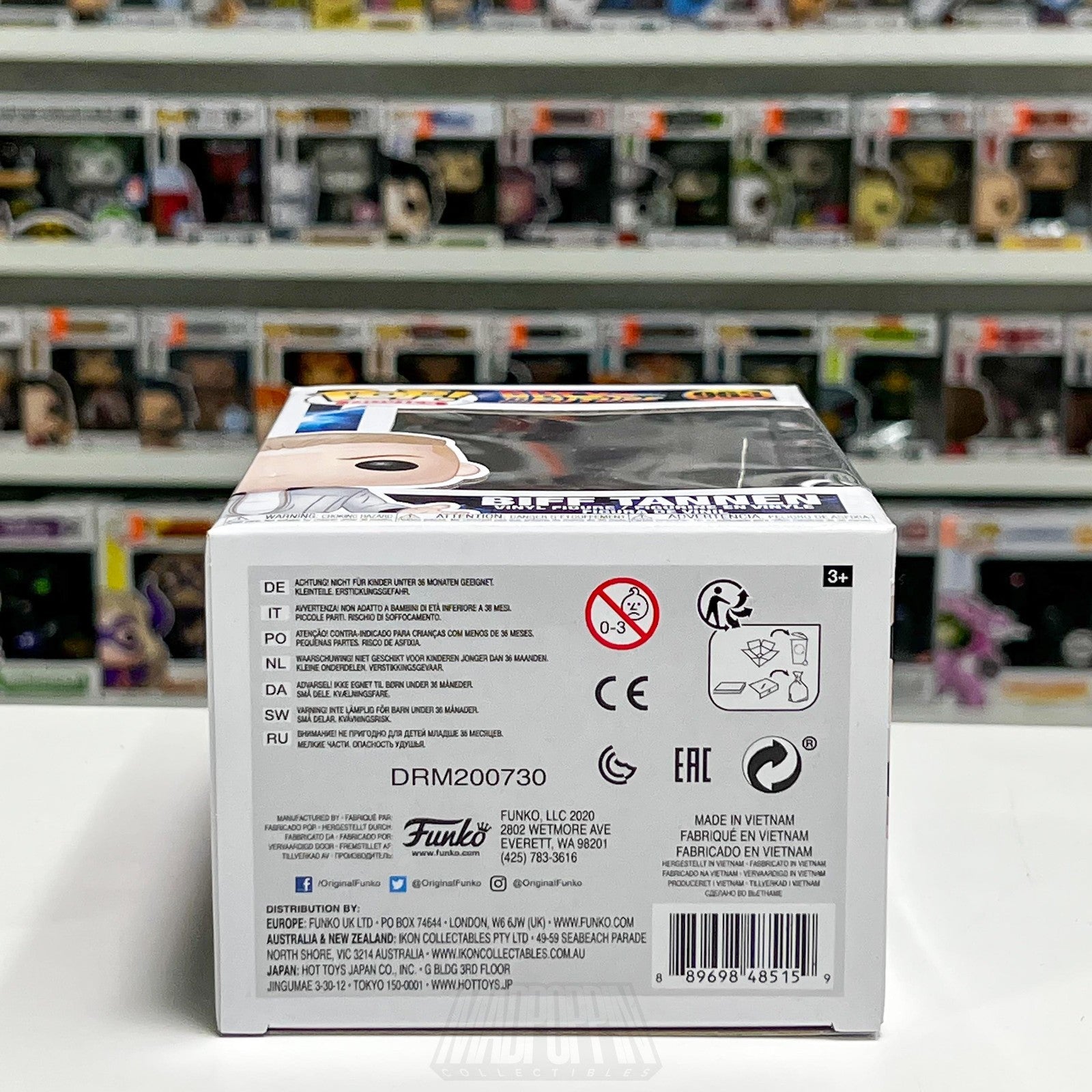 Funko Pop Movies Back to the Future Biff Tannen #963 Vinyl Figure New in Box Toy