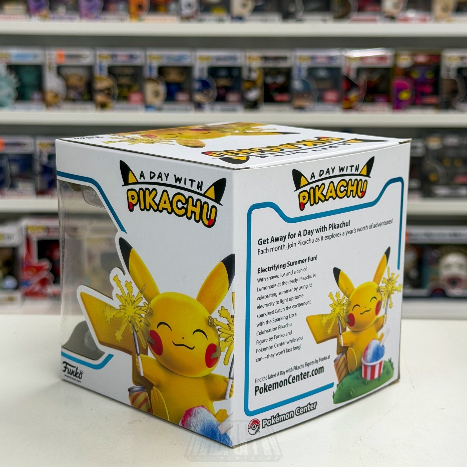 Funko A Day With Pikachu Sparking Up Celebration Pokémon Center TCG Vinyl Figure2