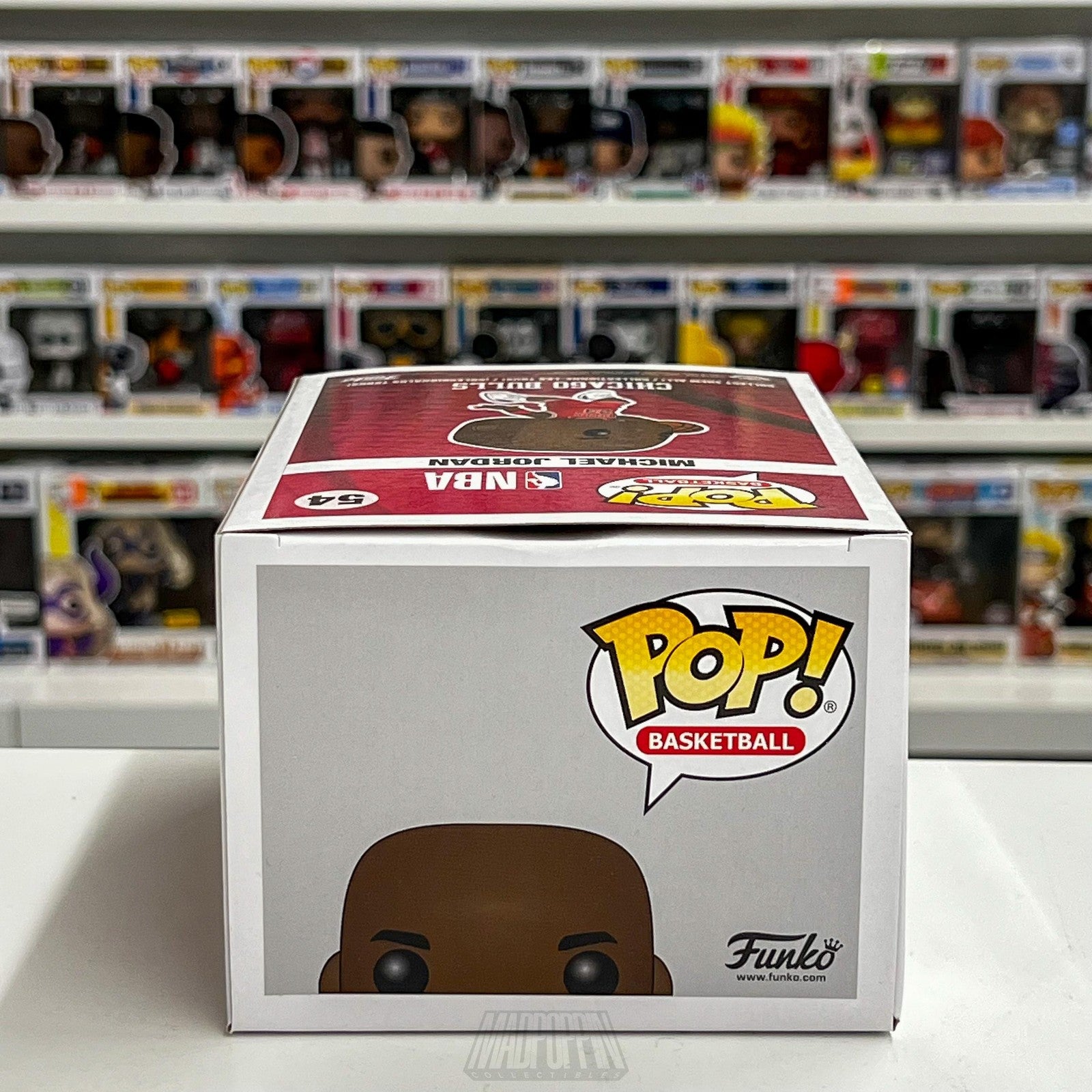 Chicago Bulls Michael Jordan Funko Pop Figure 54 NBA Basketball Vinyl