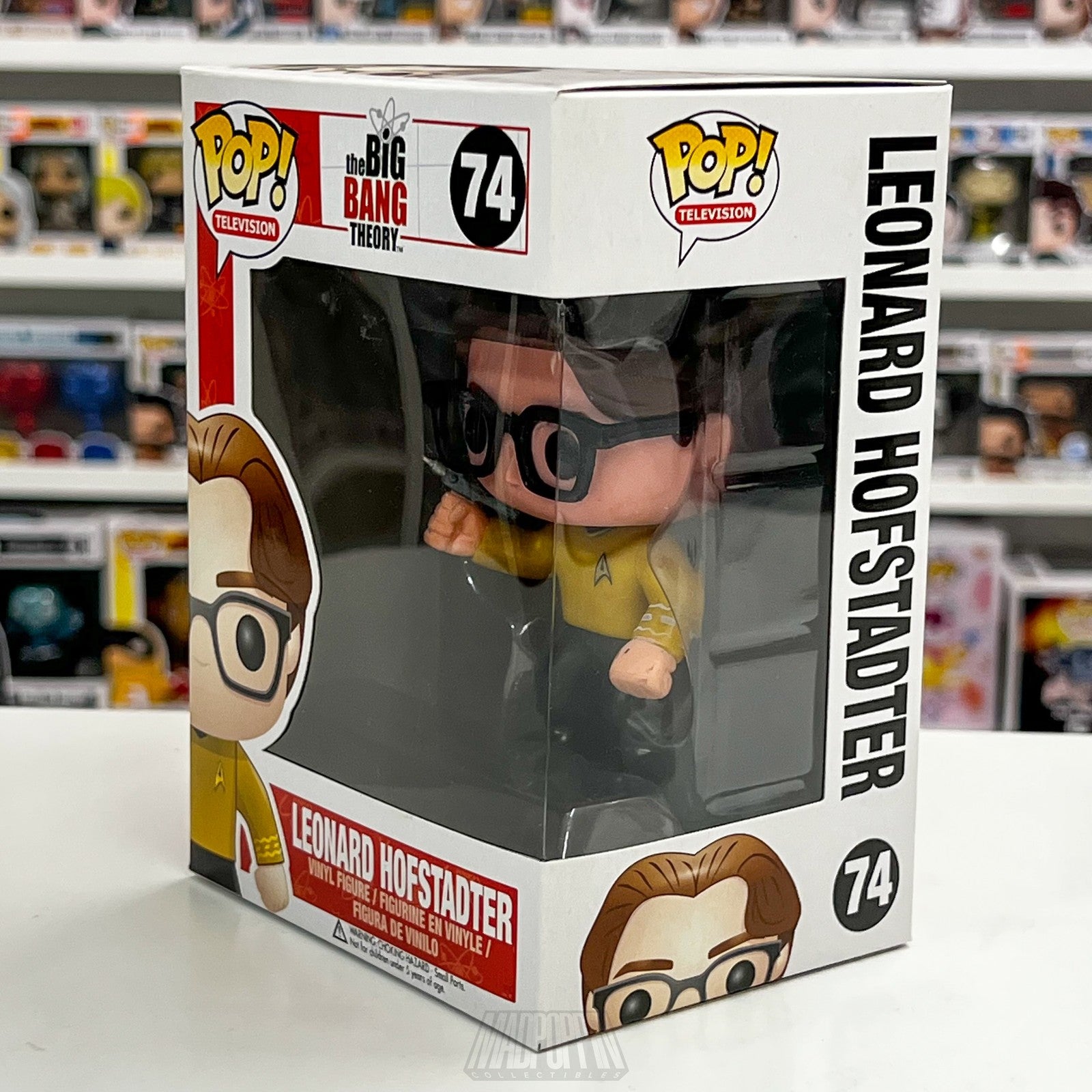 Funko Pop Leonard Hofstadter The Big Bang Theory #74 Vinyl Figure TV Collectible