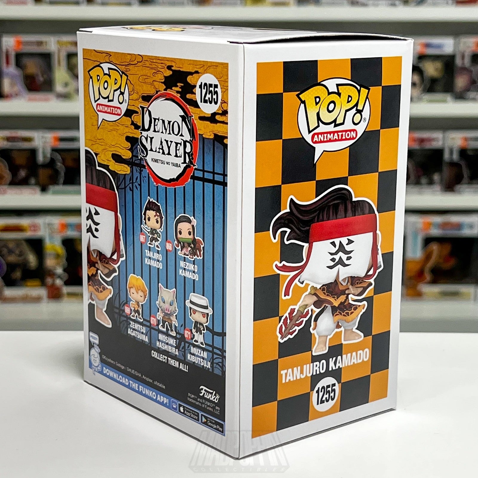 Funko Pop Animation Demon Slayer Tanjuro Kamado #1255 AAA Anime Exclusive Vinyl