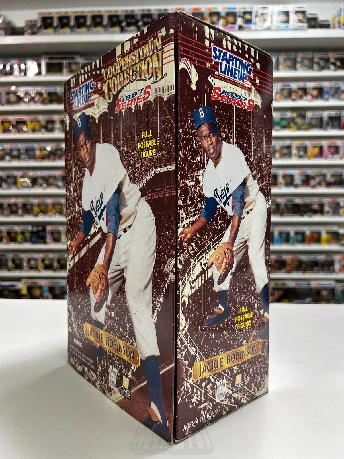 Starting Lineup Brooklyn Dodgers Jackie Robinson Cooperstown Figure MLB Baseball
