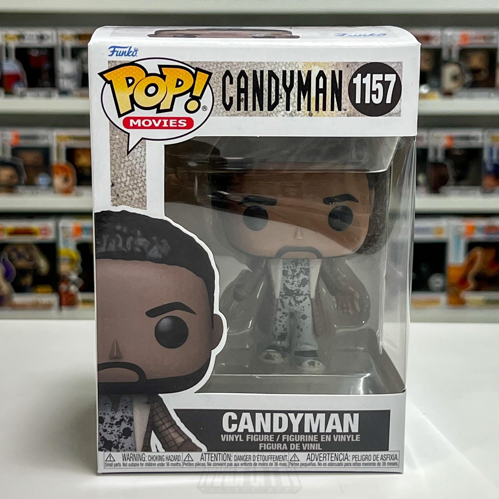 Funko Pop Movies Candyman #1157 Vinyl Figure New In Box Horror Collectible Toy