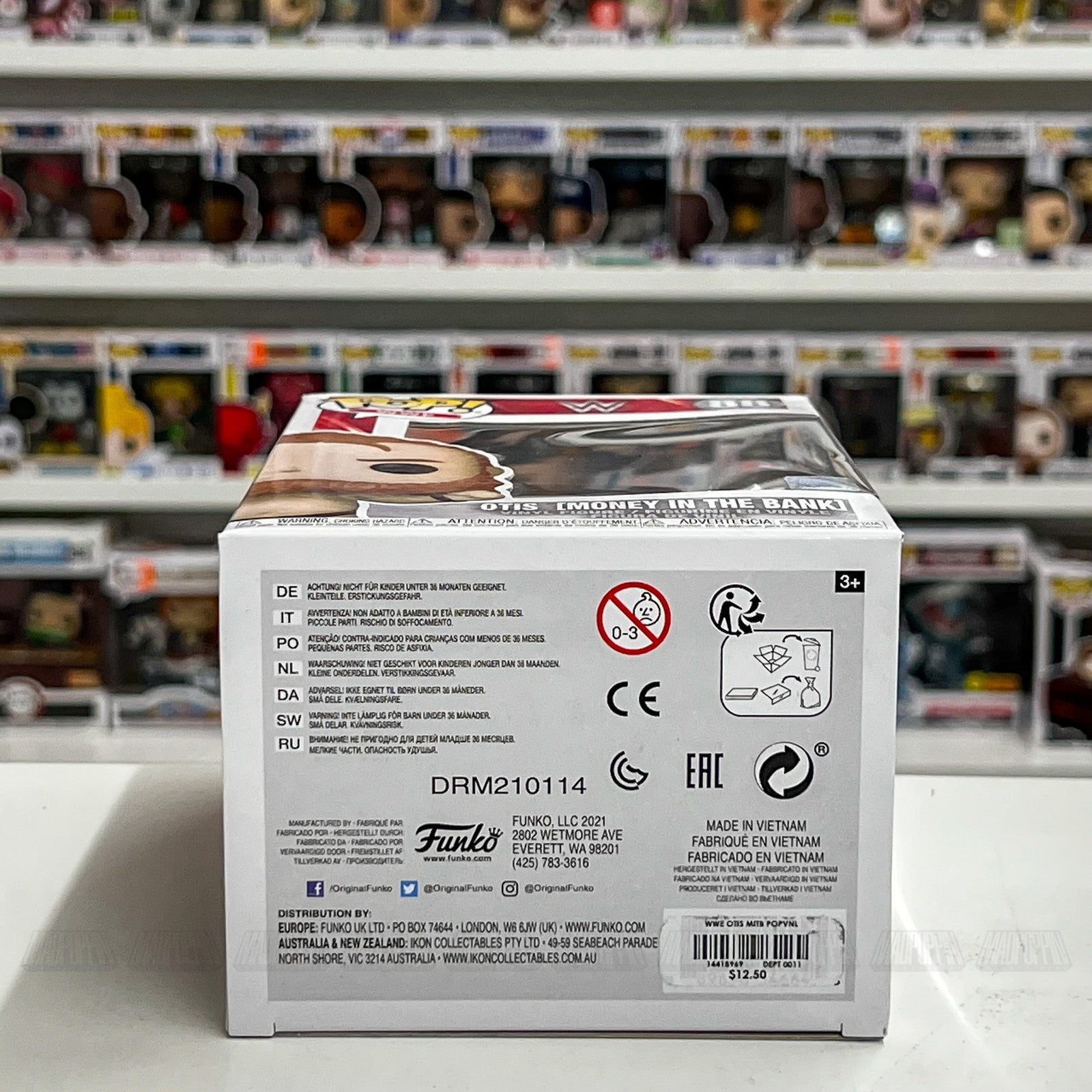 Funko Pop WWE Otis Money in the Bank #88 Vinyl Figure Wrestling Collector MIB