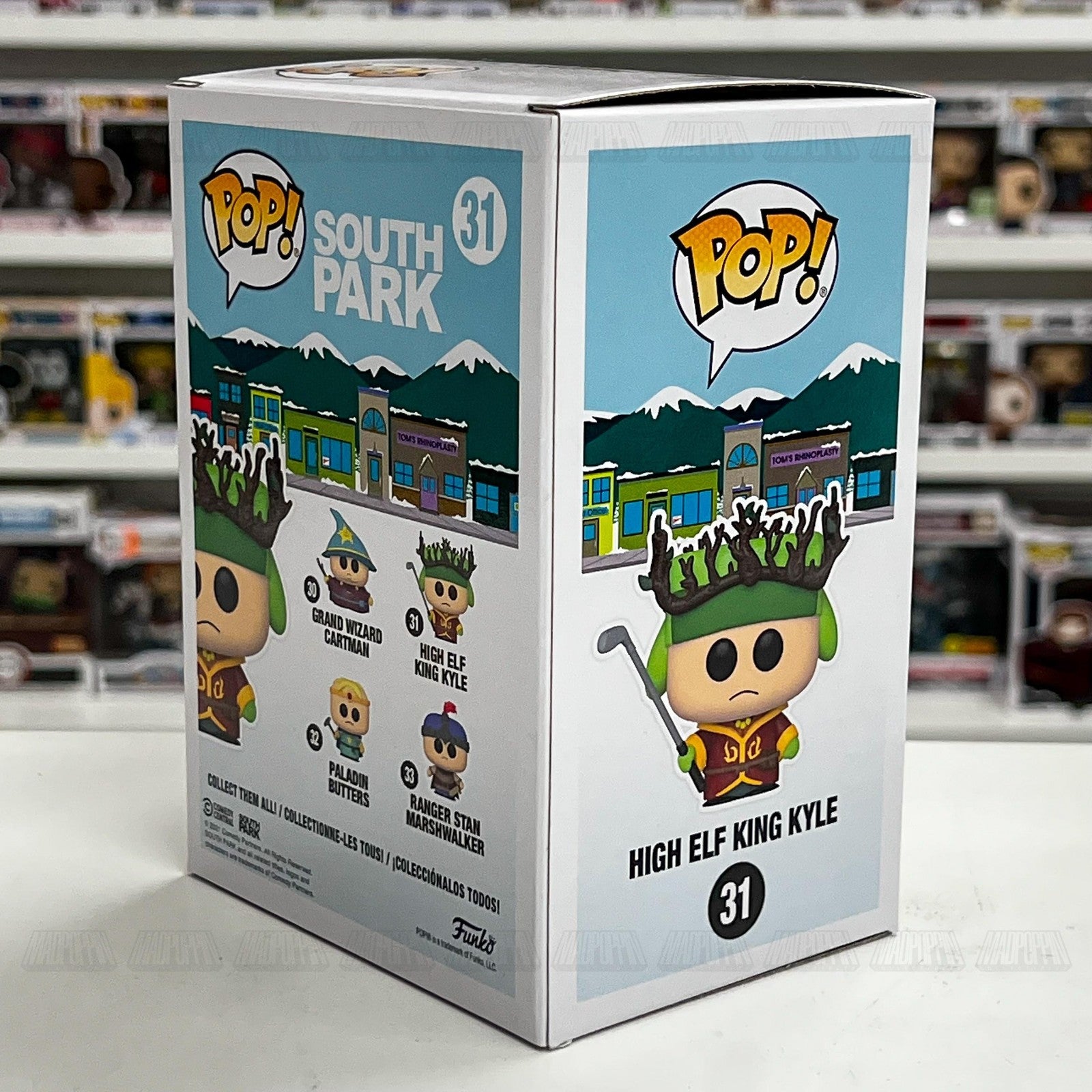 Funko Pop South Park High Elf King Kyle 31 Vinyl Figure Television Standard New