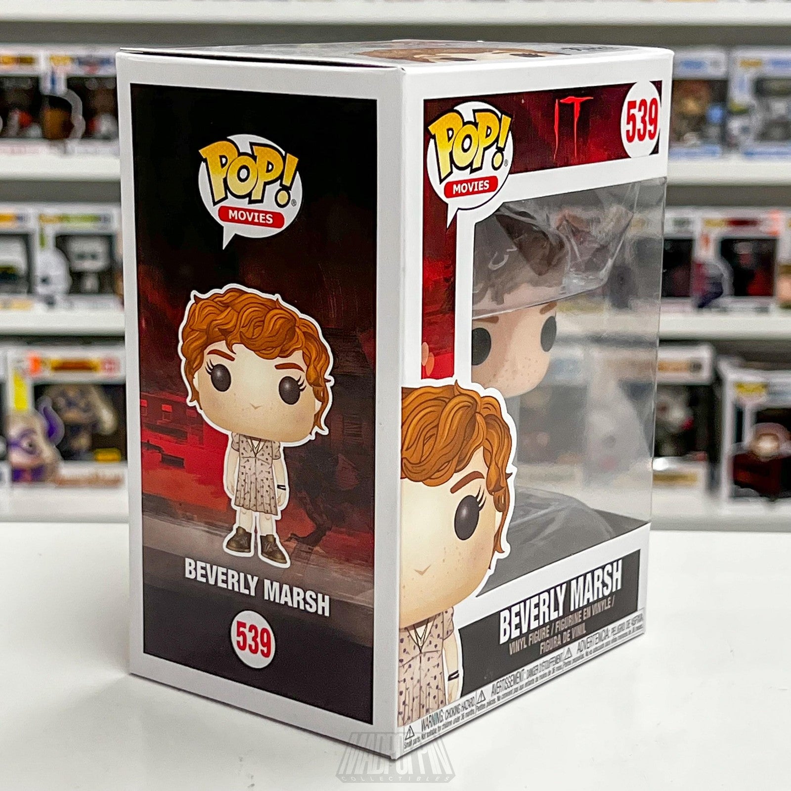 Funko Pop Movies IT Beverly Marsh Vinyl Figure #539 Horror Collectible New NIB