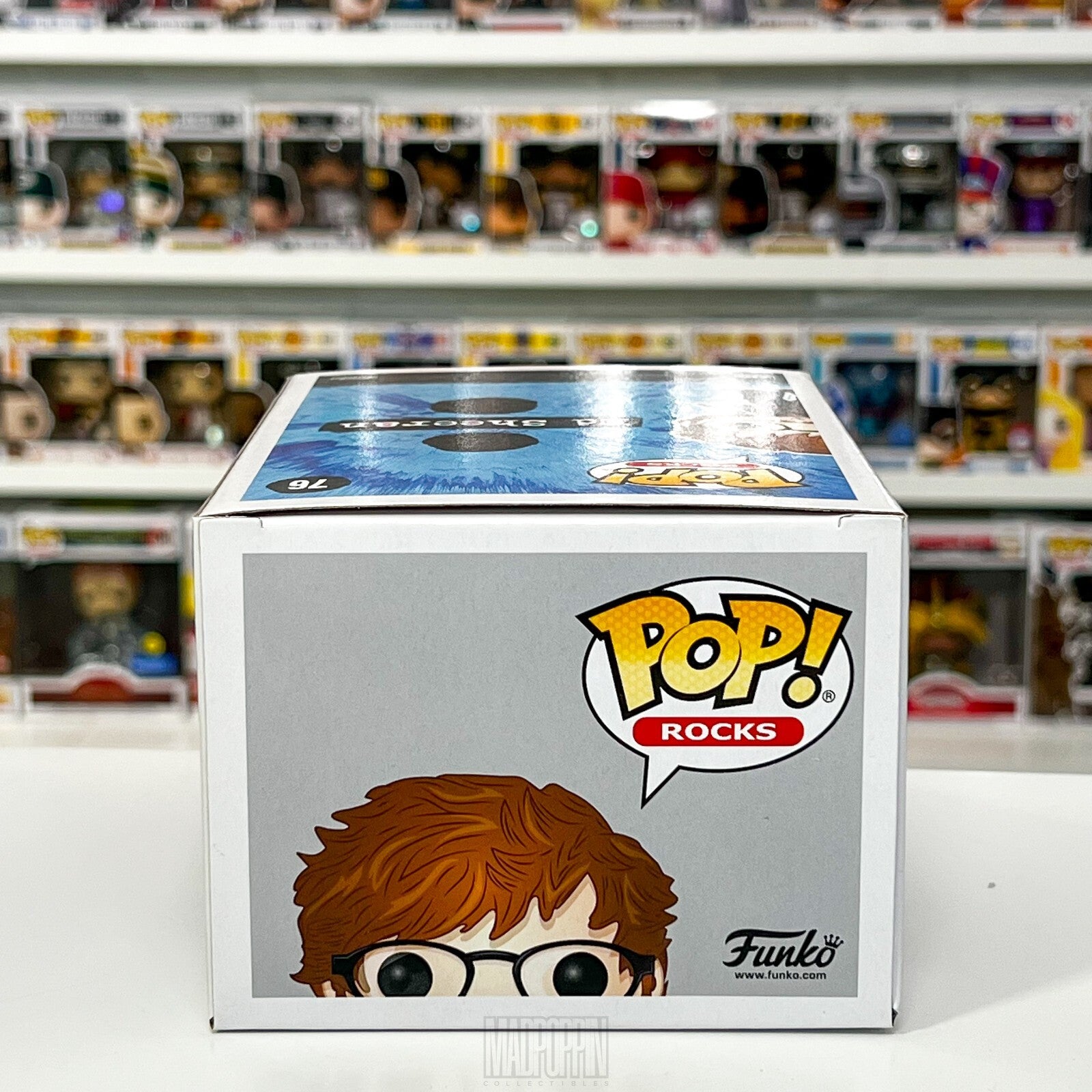 Funko Pop Rocks Ed Sheeran Vaulted English Singer Songwriter Musician 76