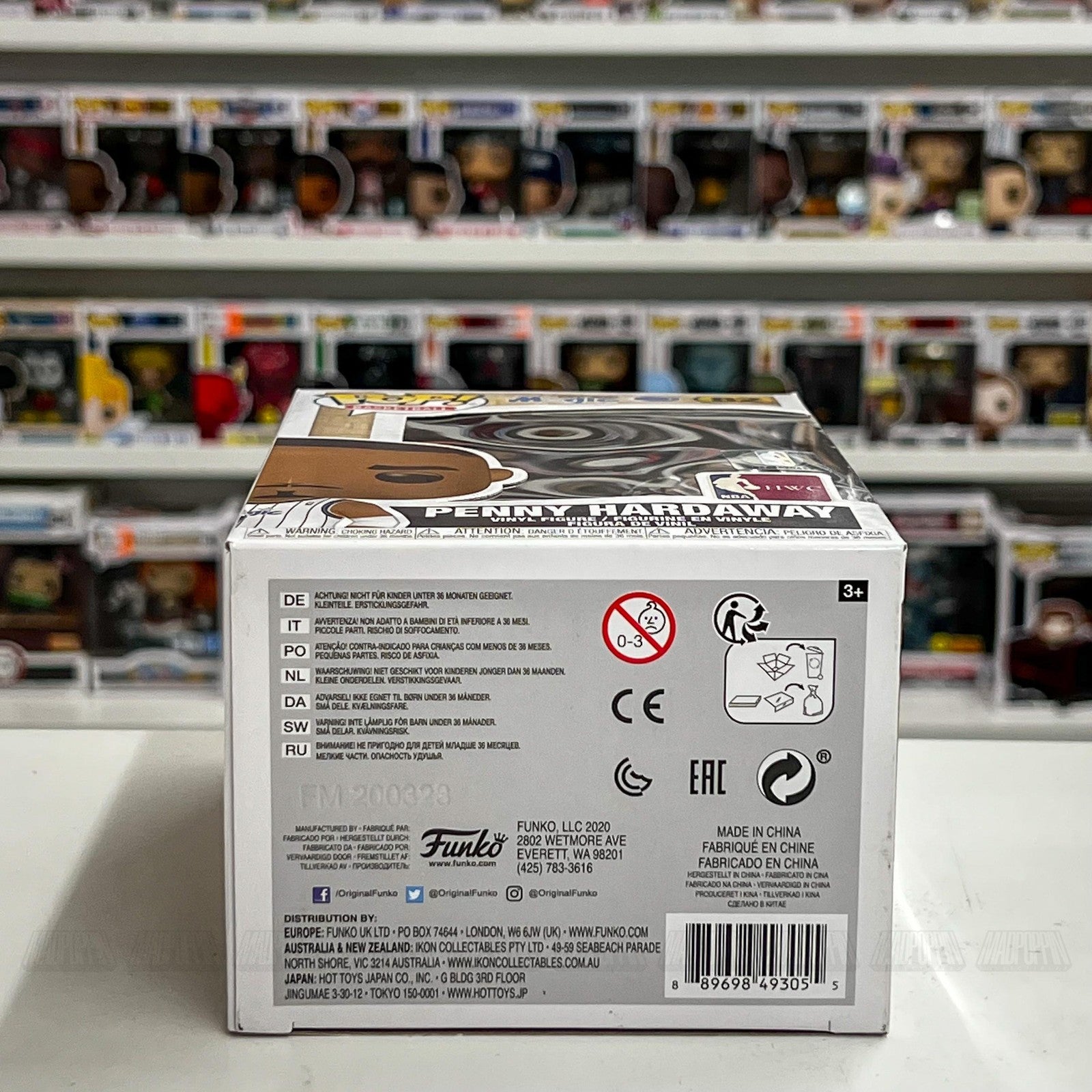 Funko Pop NBA Penny Hardaway 82 Orlando Magic Hardwood Classics Vinyl Figure New