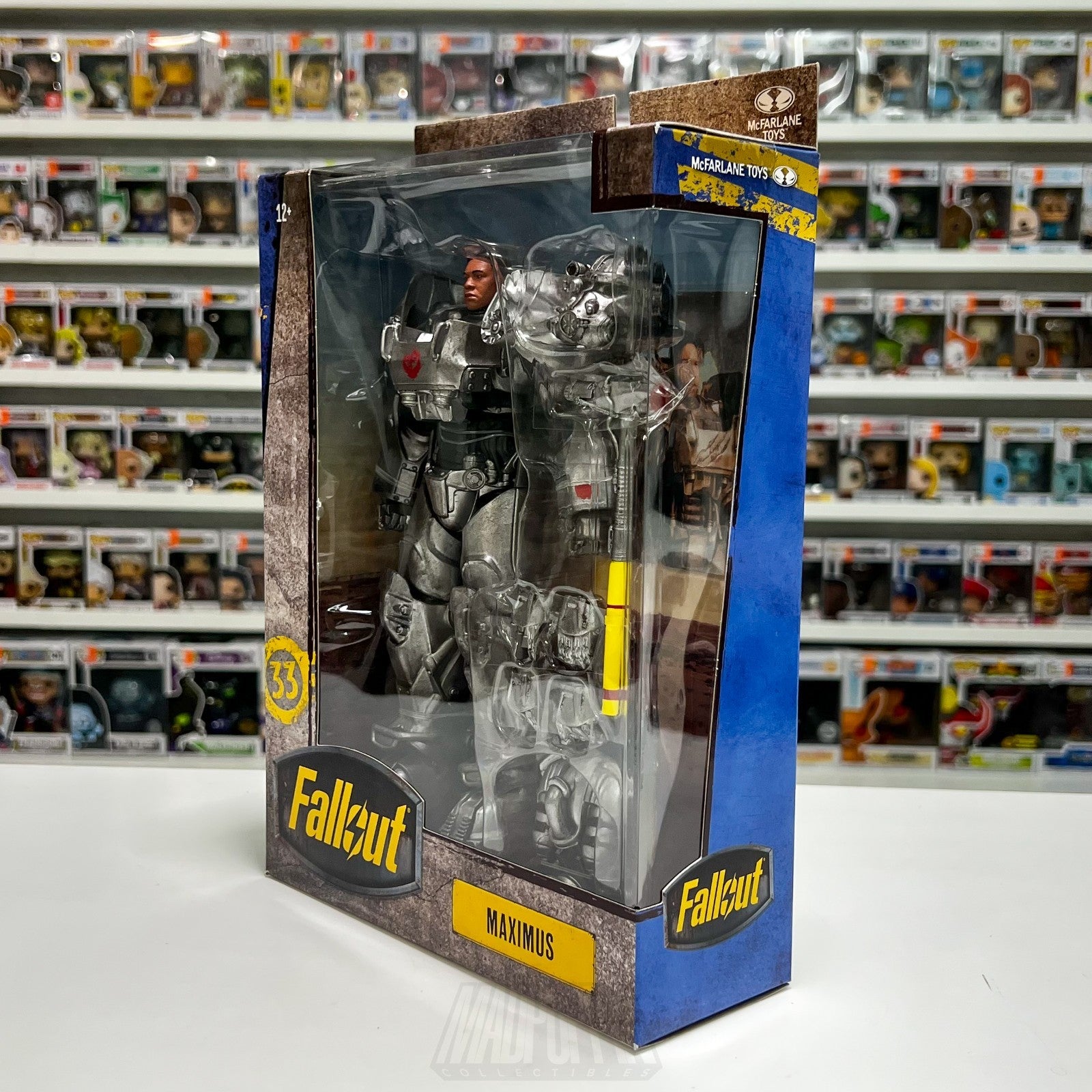 McFarlane Toys Fallout Maximus 7 Inch Action Figure Video Game Bethseda IN HAND