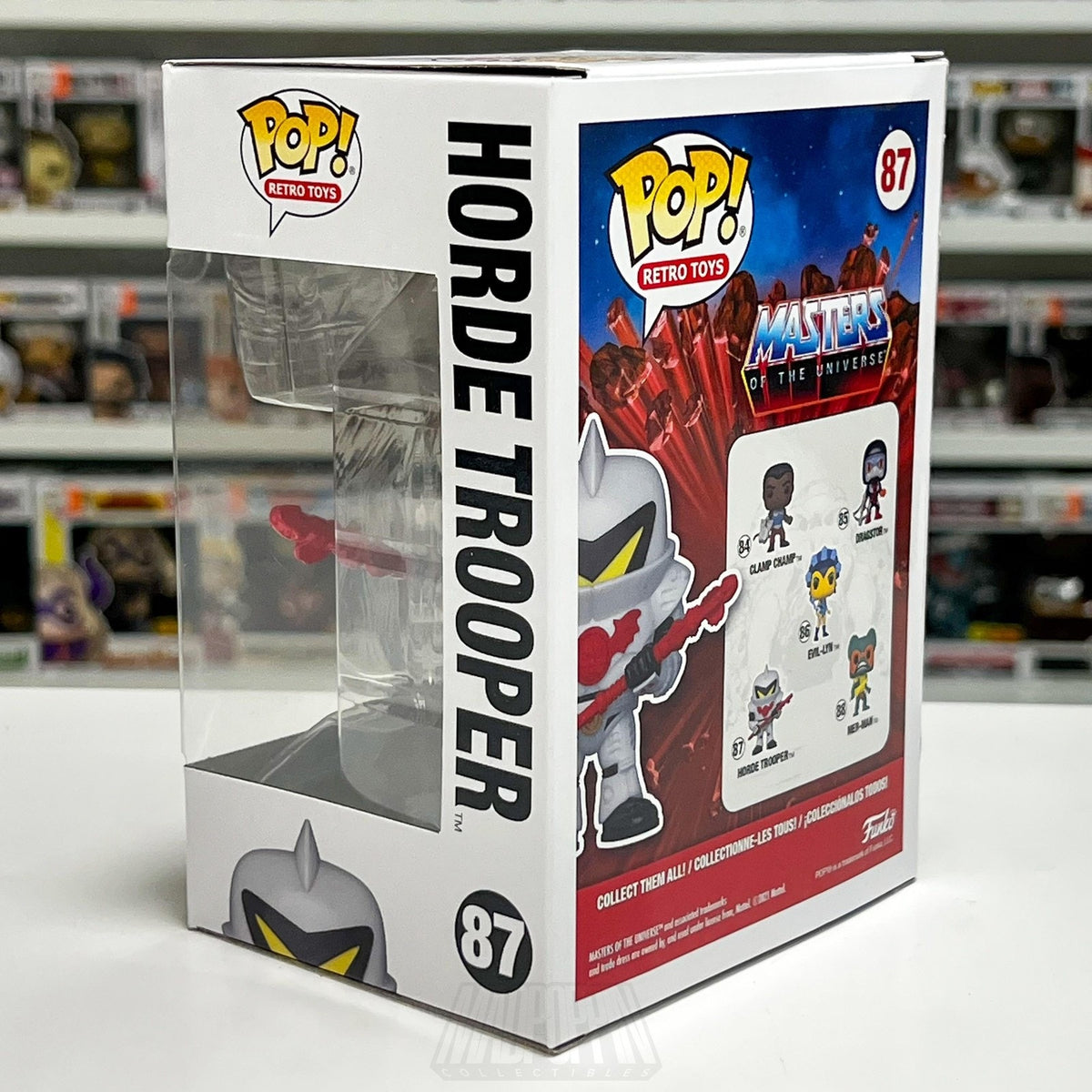 Funko Pop Masters of the Universe Horde Trooper 87 Retro Toys Vinyl Figure MOTU