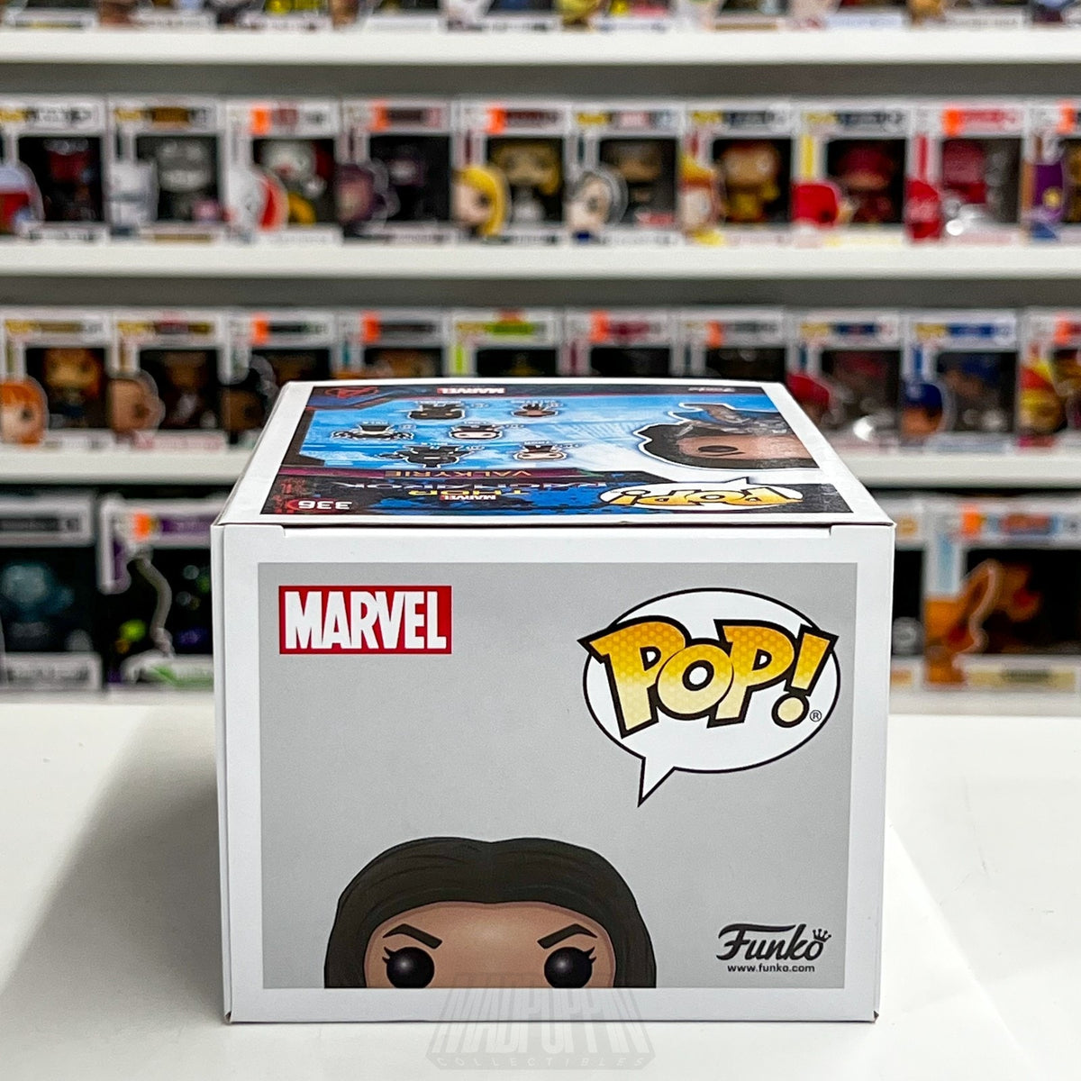 Funko Pop Marvel Thor Ragnarok Valkyrie Battle Outfit 336 SDCC 2018 Vinyl Figure